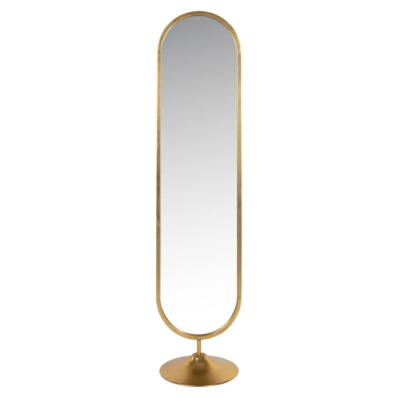 Richmond Interiors Moya Gold On Stand Mirror