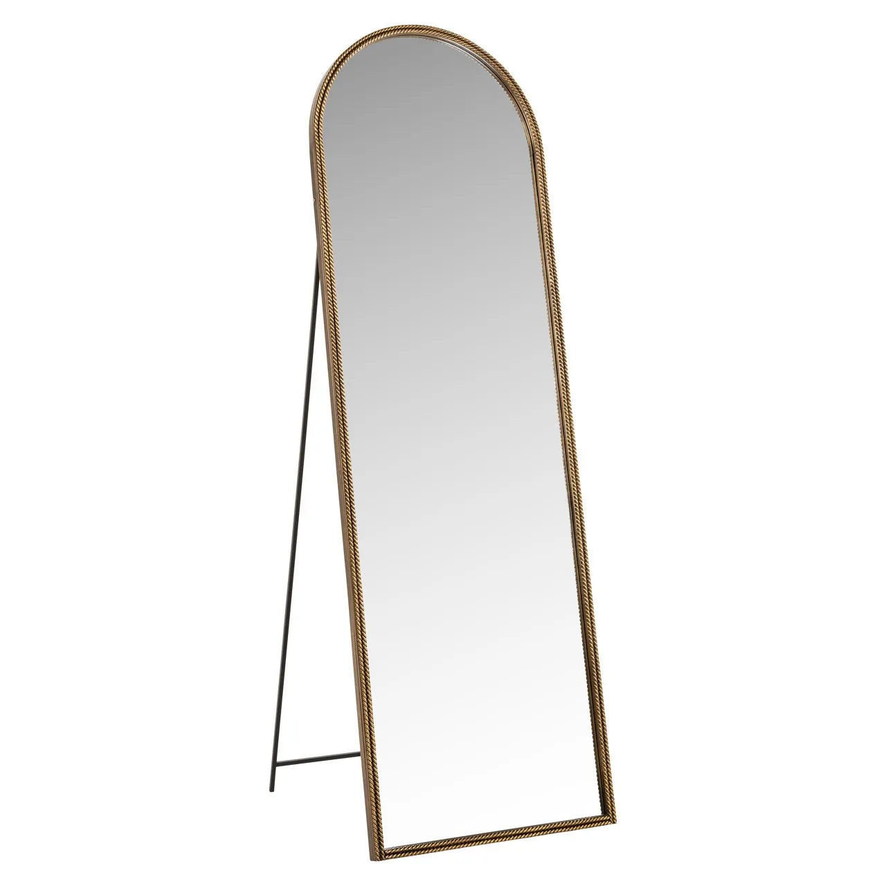 Richmond Interiors Laurine Gold Arched Leaner Mirror