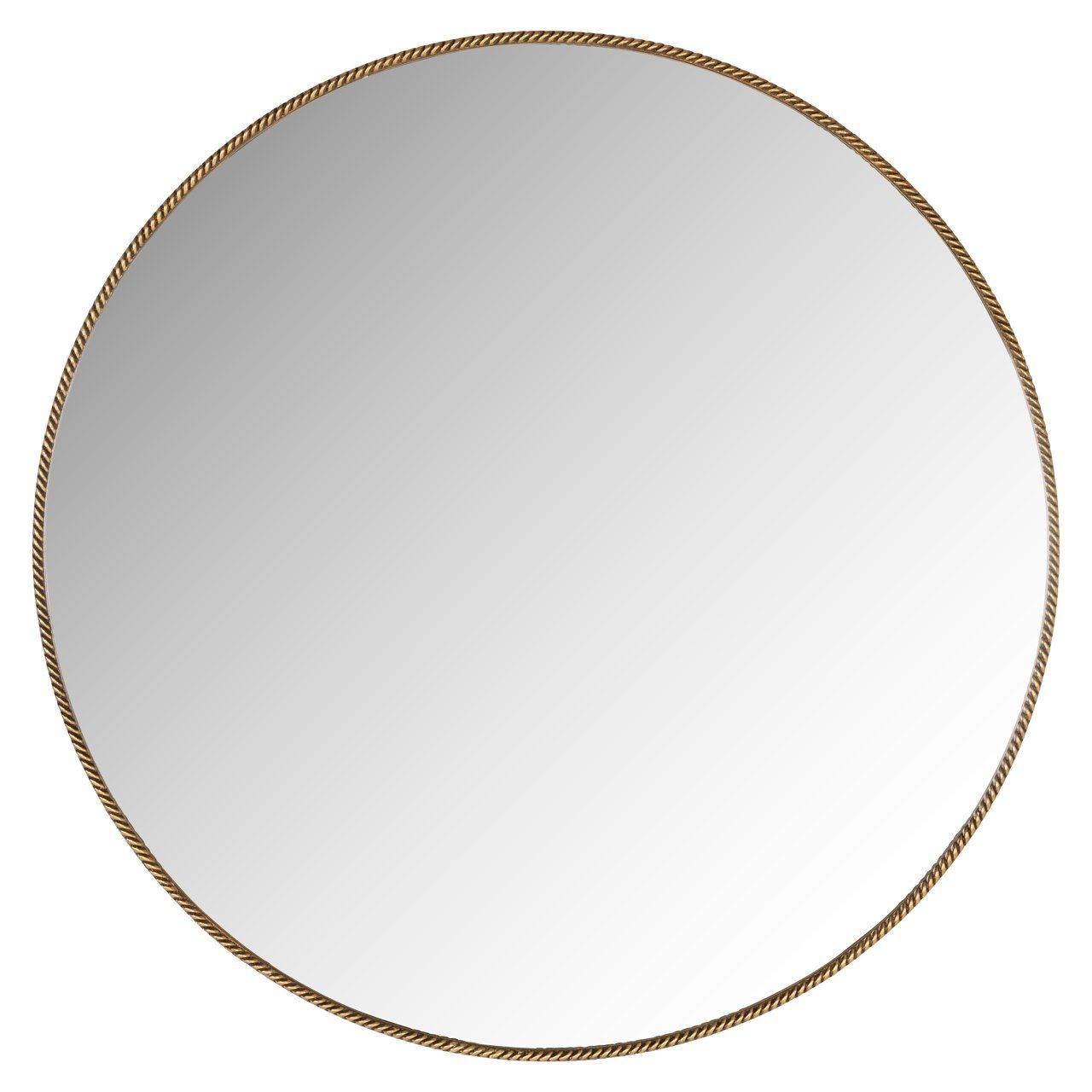 Mirror Lavinia gold 90Ø