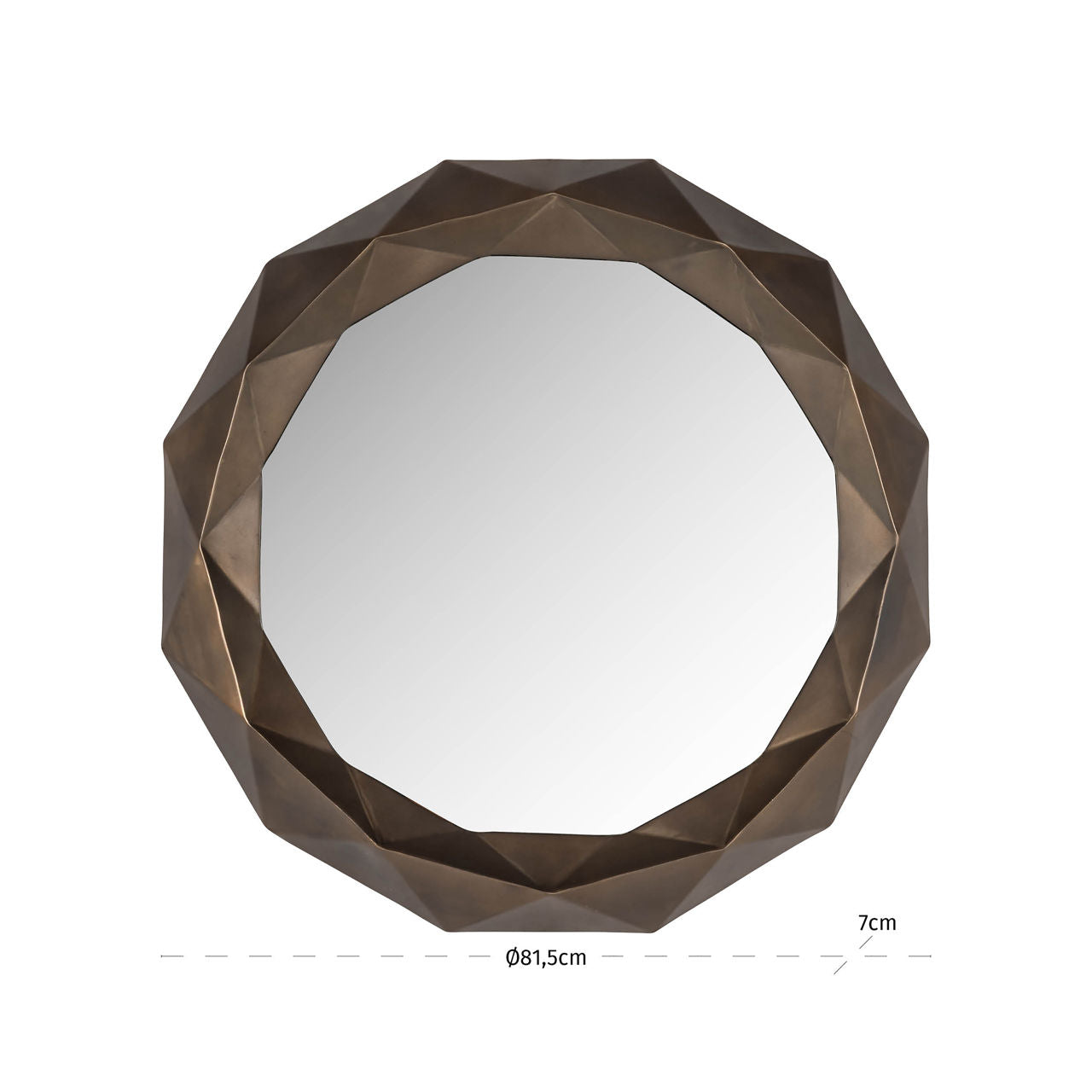 Mirror Jamel gold