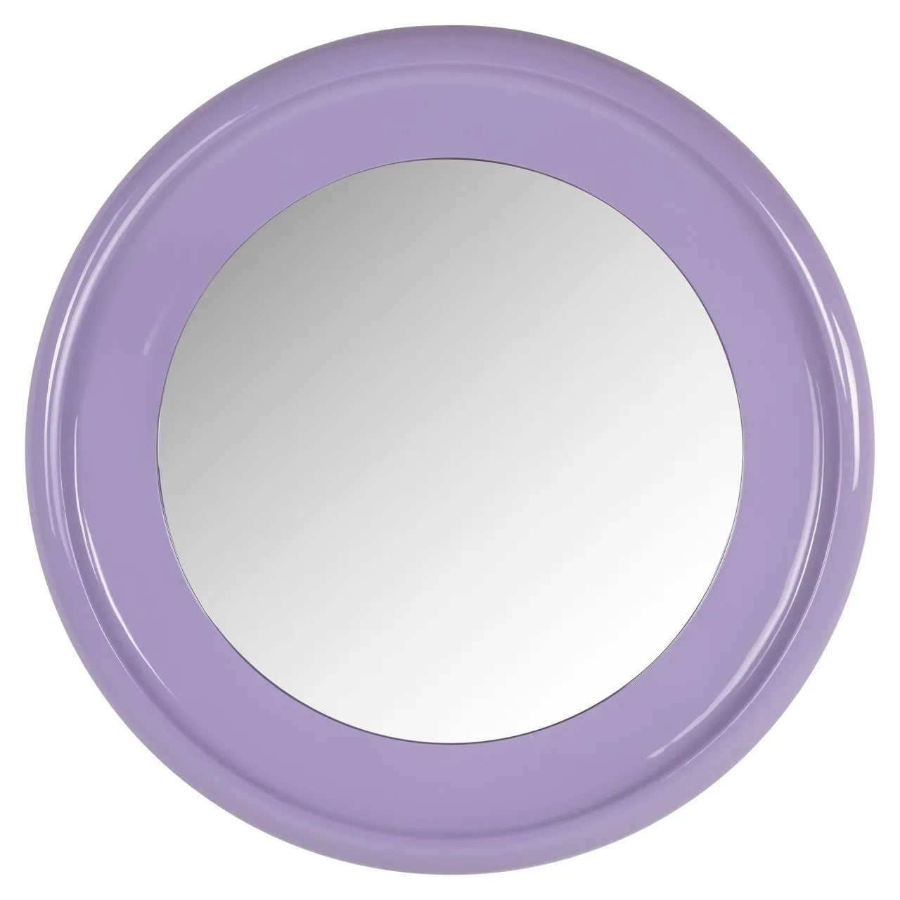 Richmond Interiors Blissey Purple Round Wall Mirror