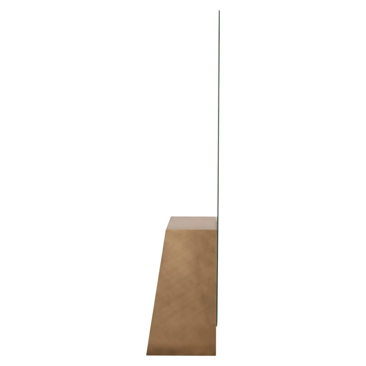 Richmond Interiors Mayla Brushed Gold Mirror