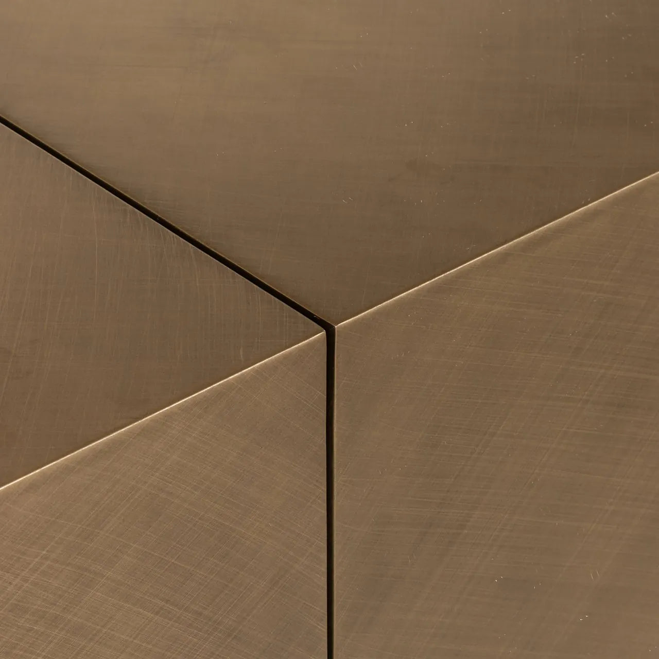Richmond Interiors Mayla Brushed Gold Mirror