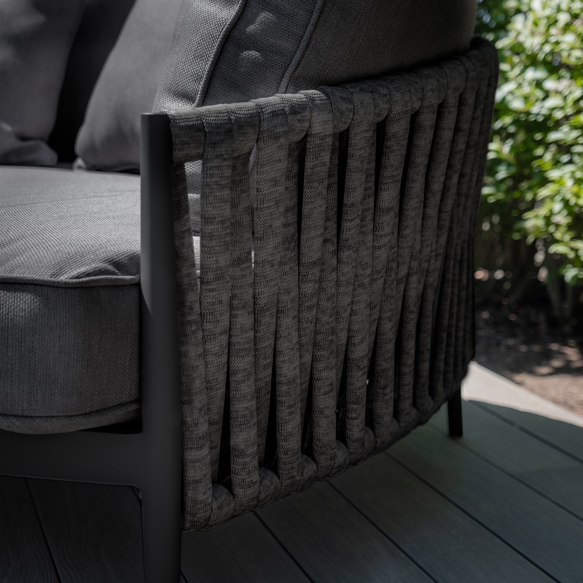 Milan Charcoal Outdoor Daybed