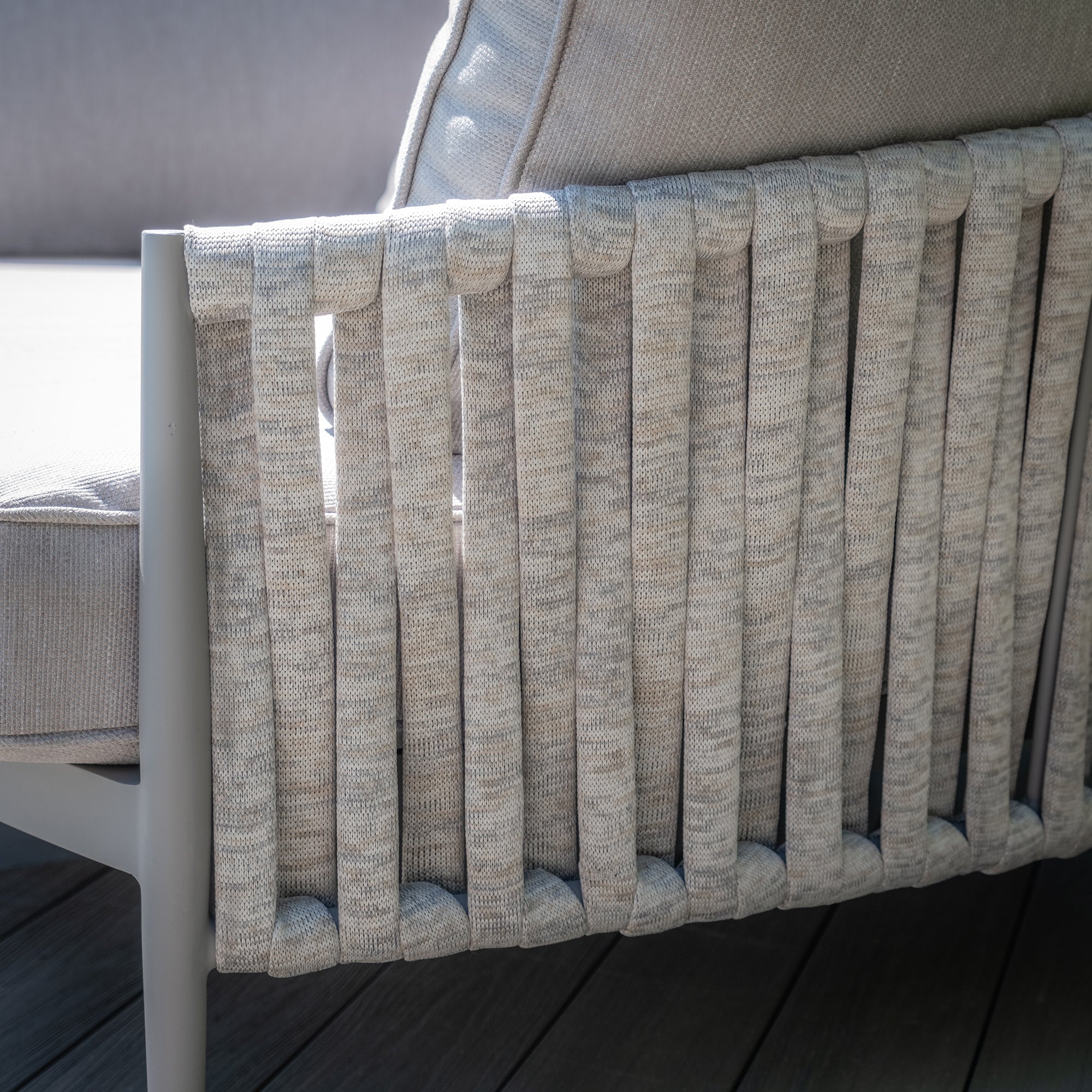 Milan Grey Cool Linen Daybed