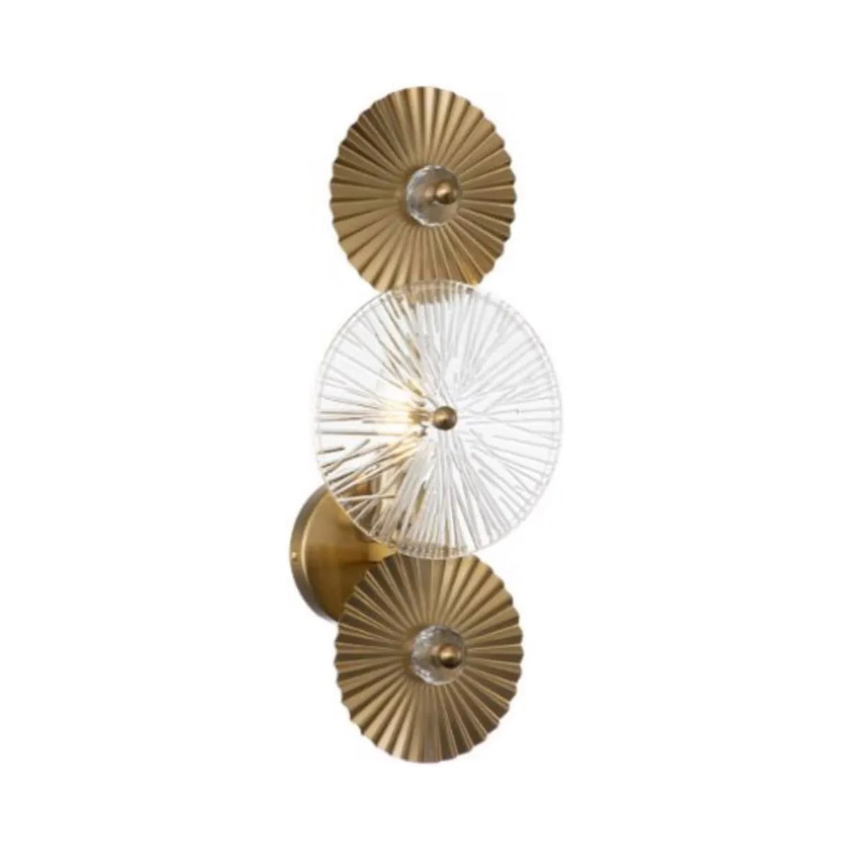 Richmond Interiors Aidan Wall Light (Brushed Gold)