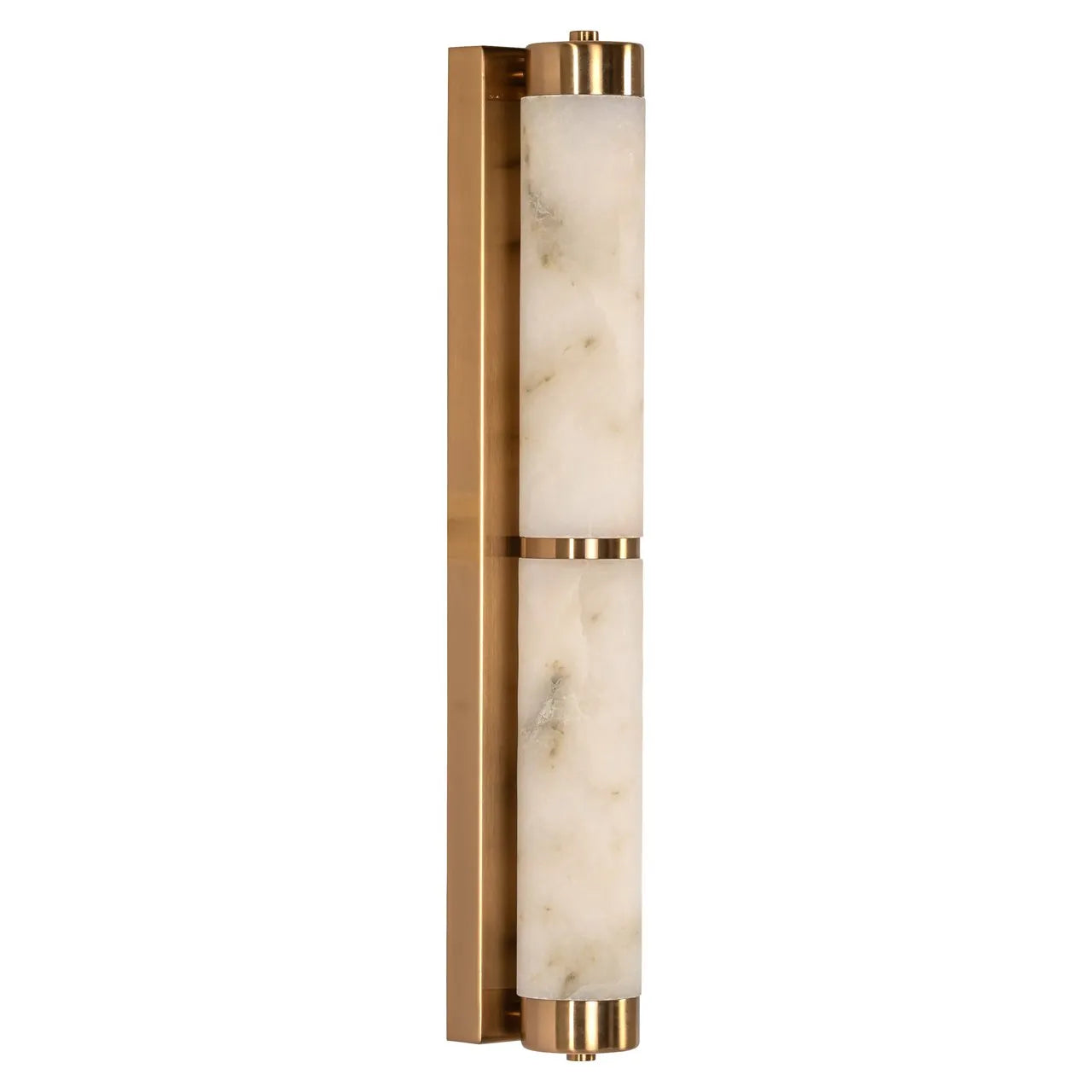 Richmond Interiors Lycke White Marble & Gold Wall Light