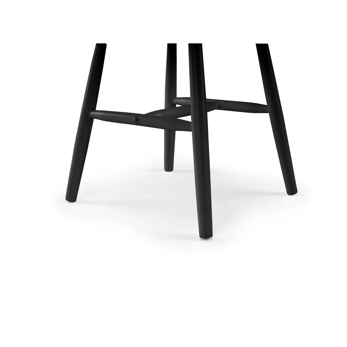 Adeline Scandi Black Wood Dining Chair