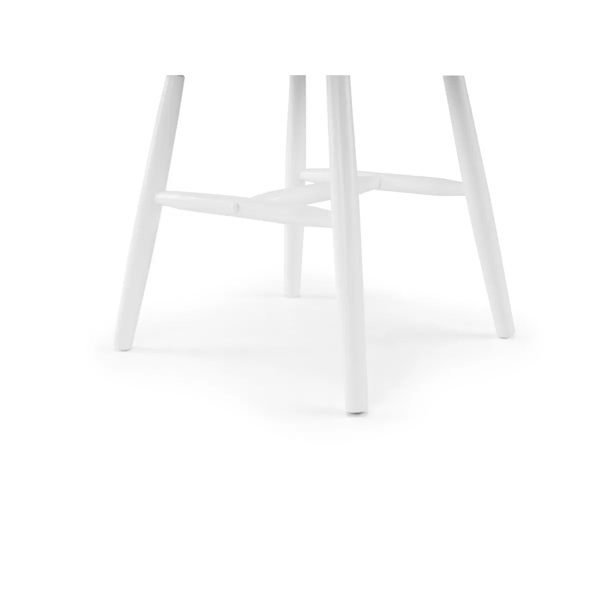Adeline Scandi White Wood Dining Chair