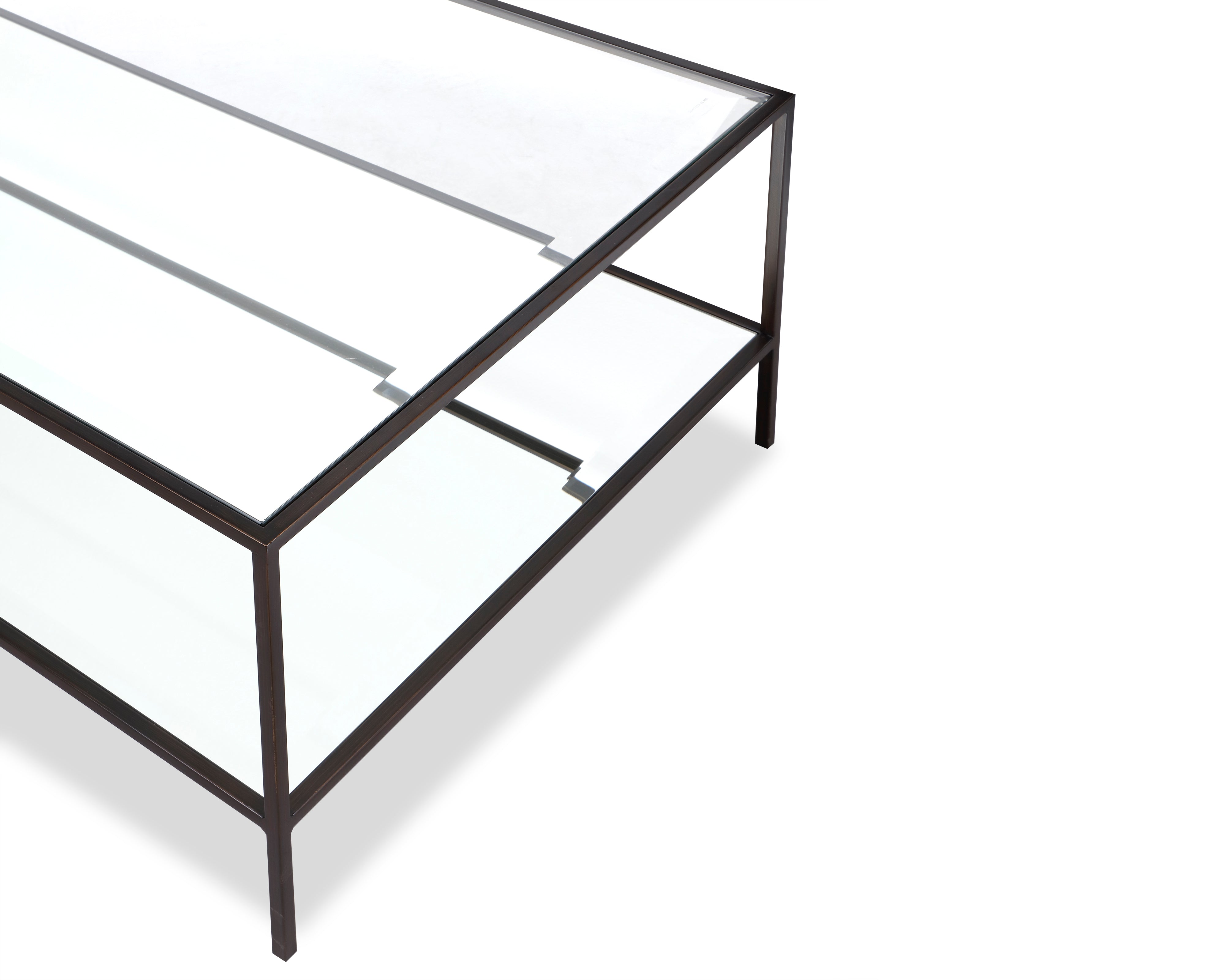 Oliver Coffee Table - Antique Bronze