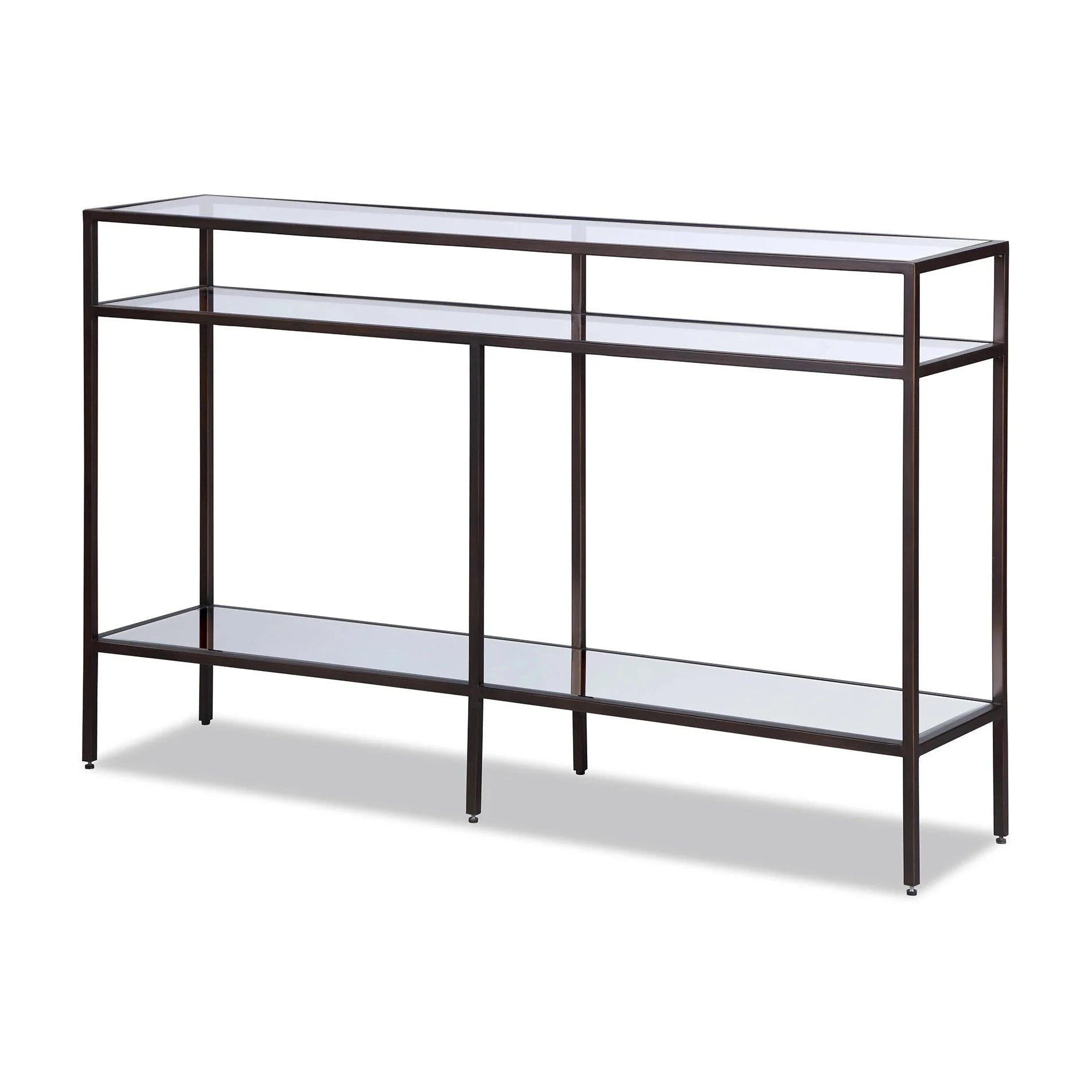 Oliver Antique Bronze Console Table