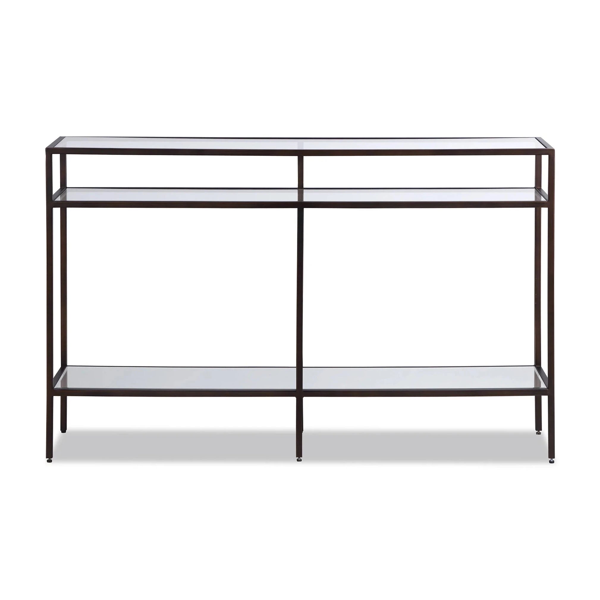 Oliver Antique Bronze Console Table