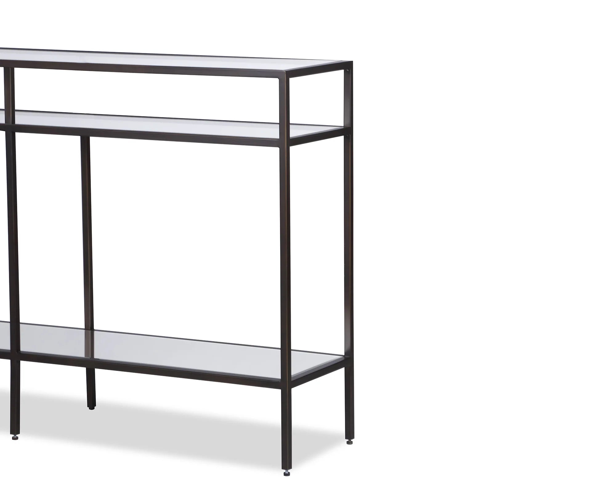 Oliver Antique Bronze Console Table