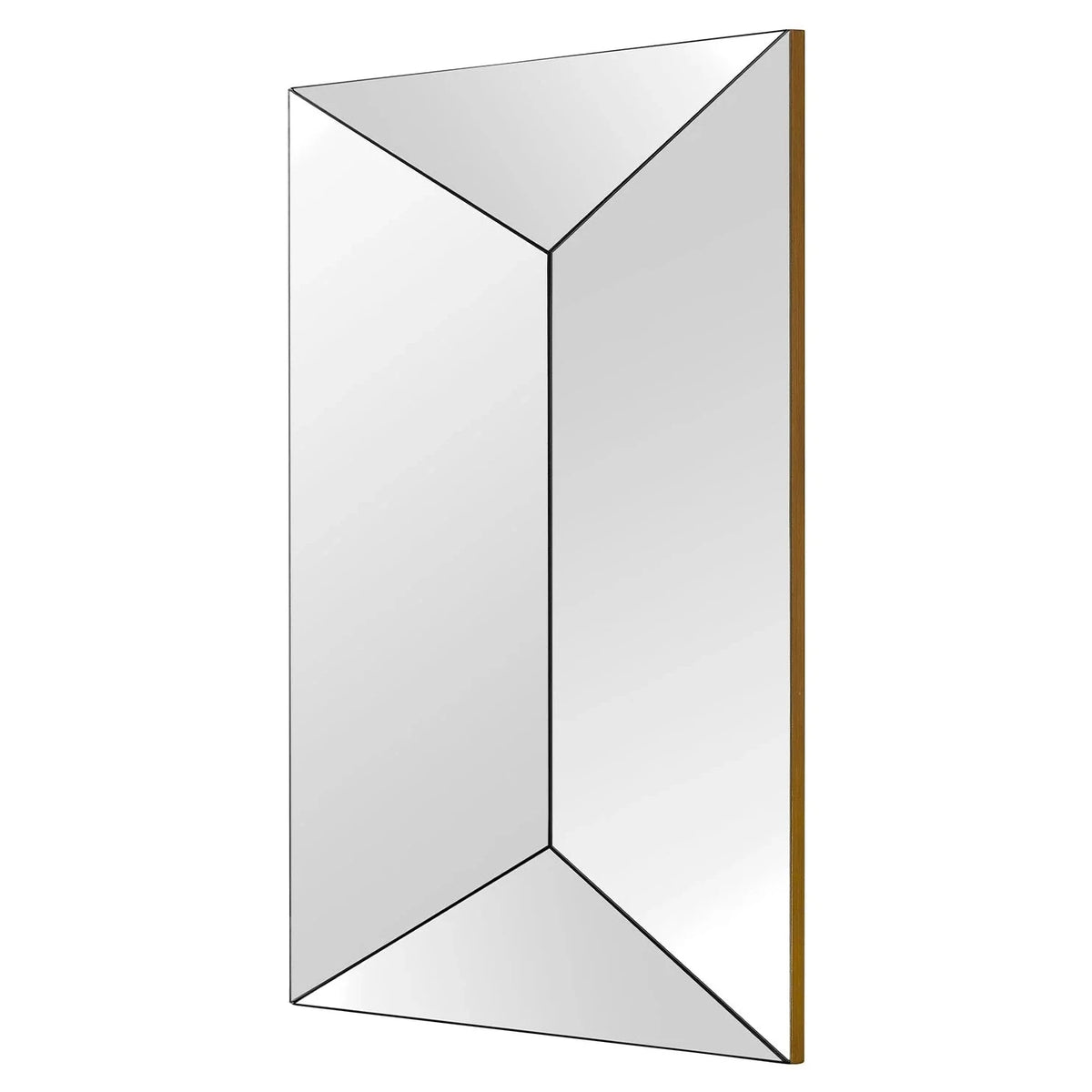 Kassandra Brass Edge Wall Mirror