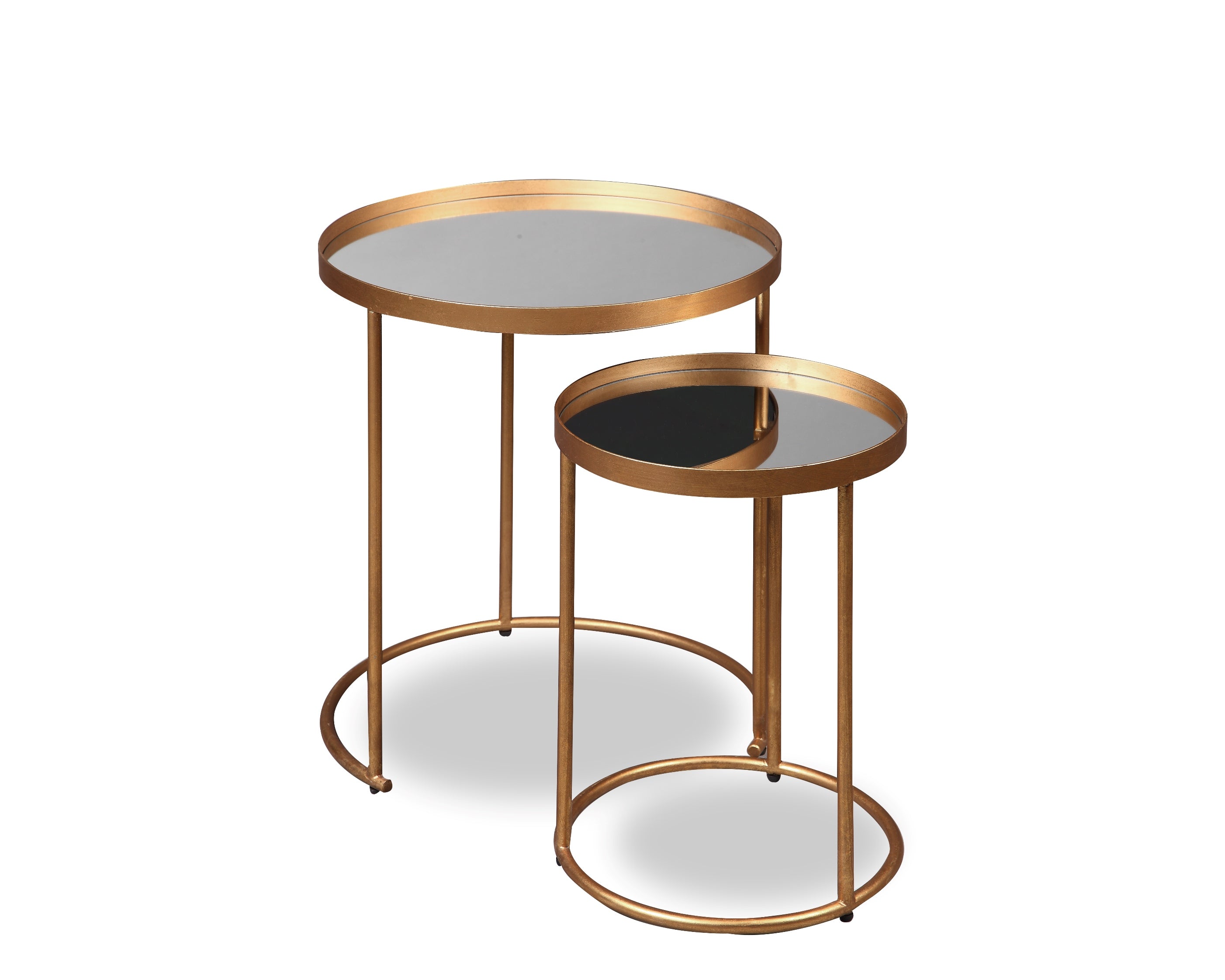 Song Side Tables - Antique Gold