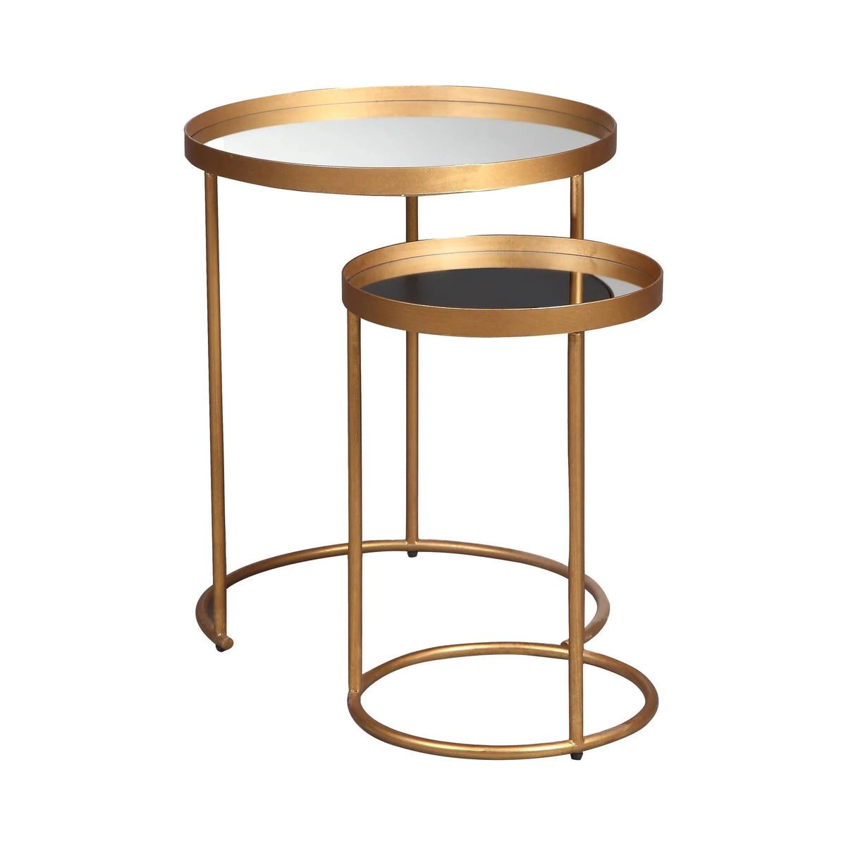 Song Antique Gold Side Tables