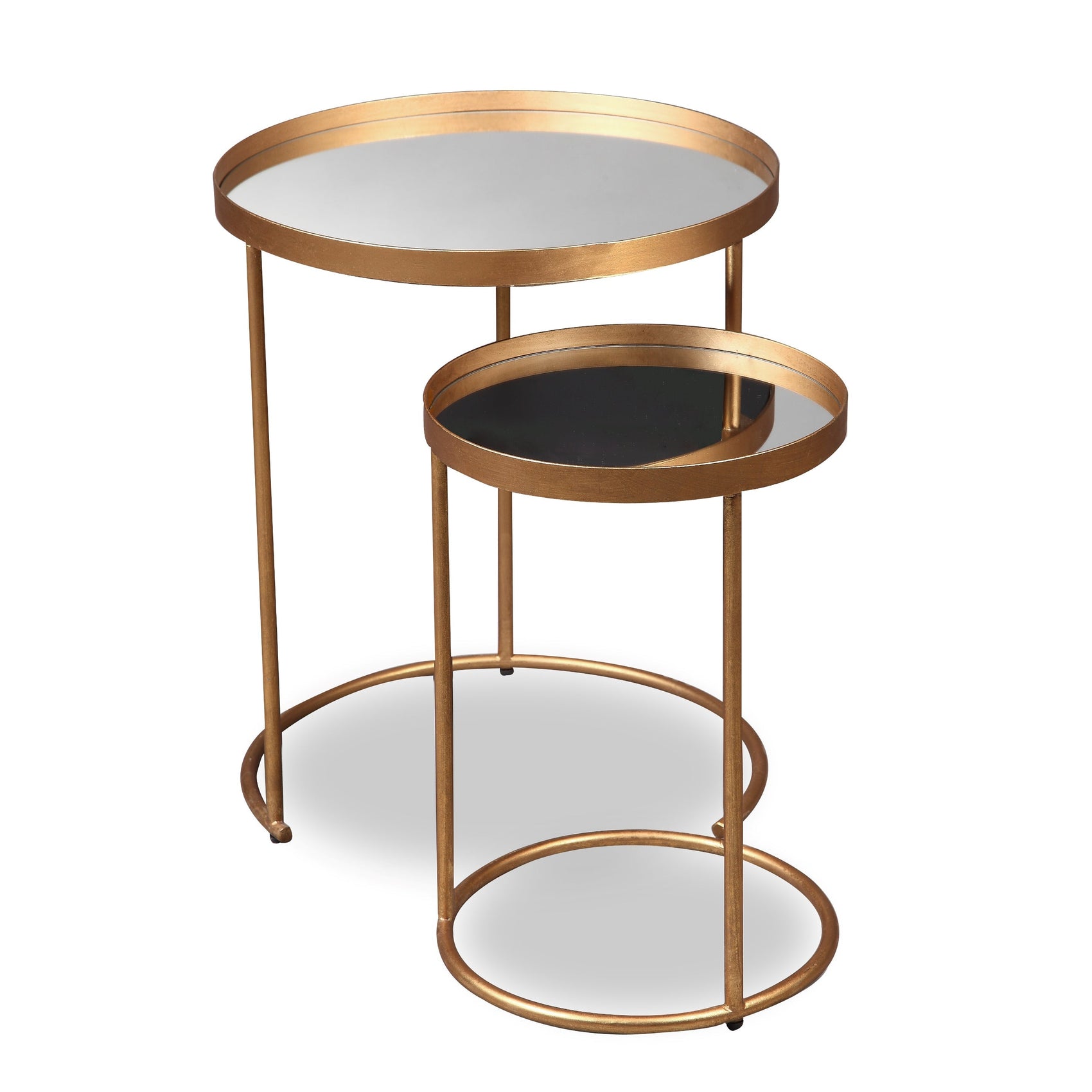 Song Antique Gold Side Tables