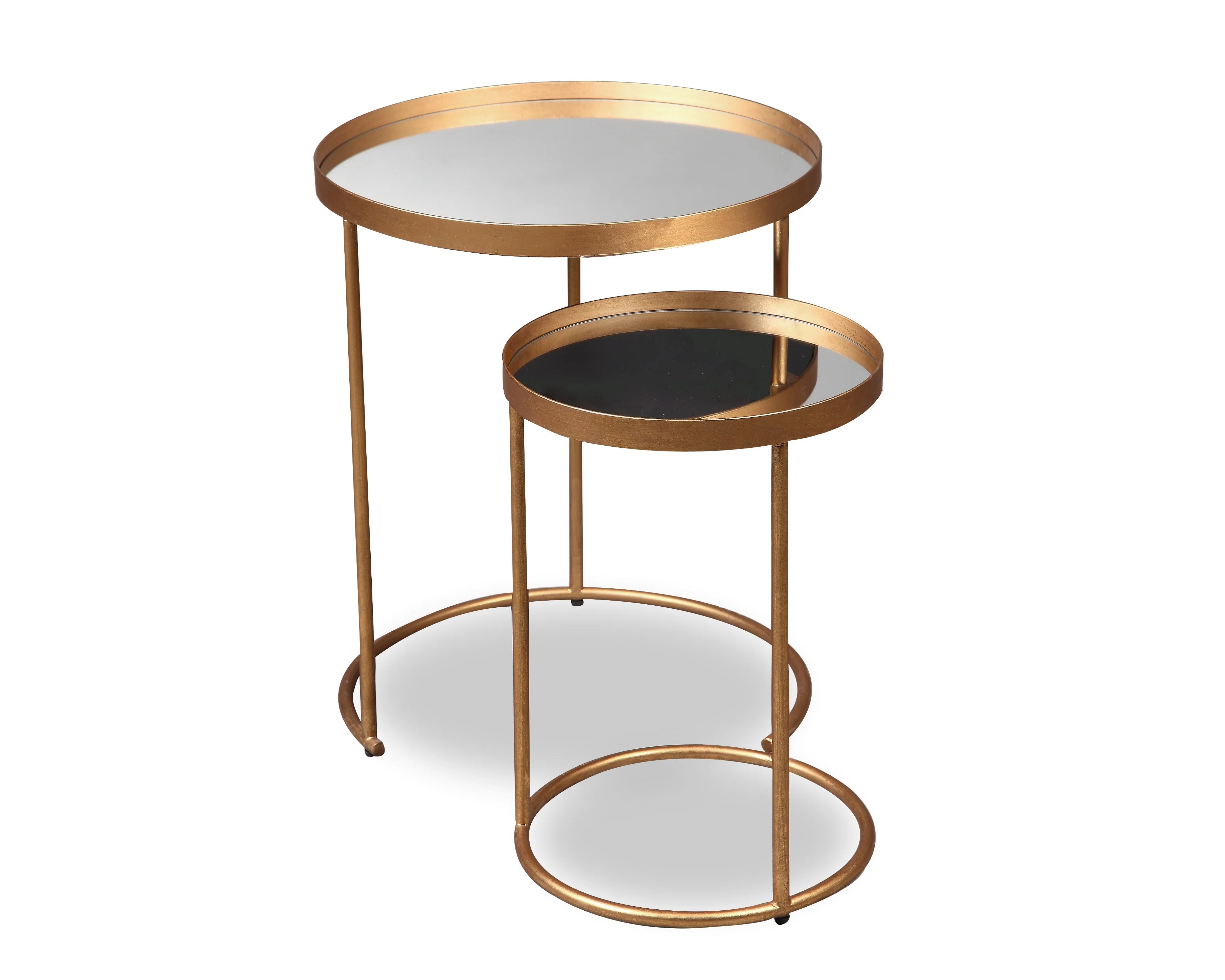 Song Antique Gold Side Tables
