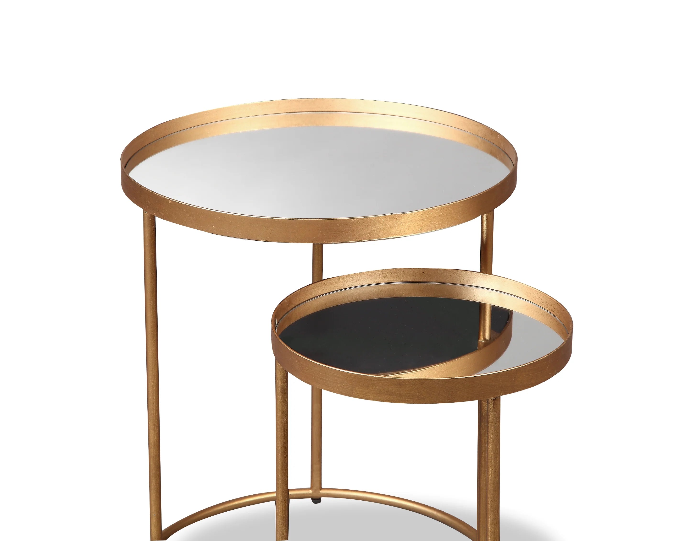 Song Antique Gold Side Tables