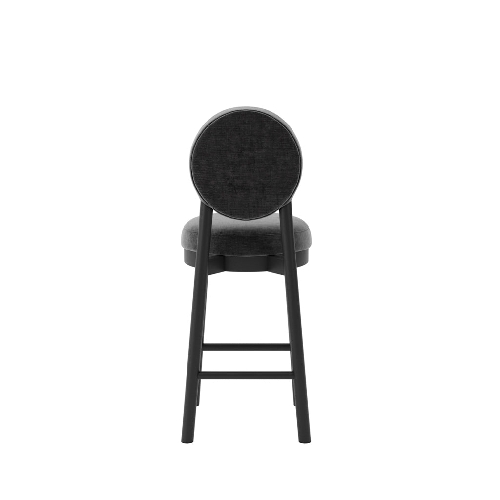 Maru Monument Black Counter Stool