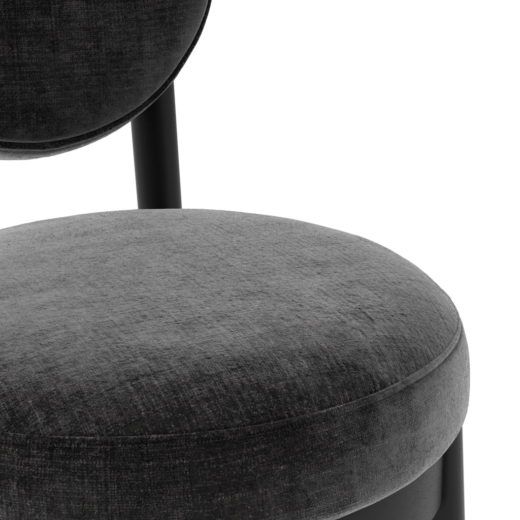 Maru Monument Black Counter Stool