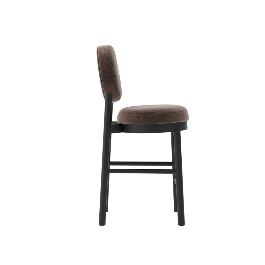 Maru Treacle Brown Counter Stool