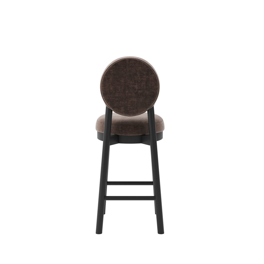 Maru Treacle Brown Counter Stool