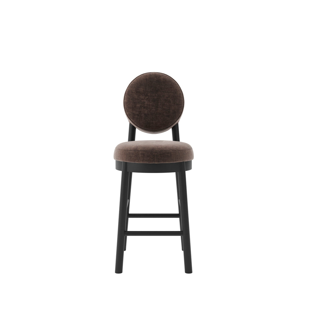 Maru Treacle Brown Counter Stool