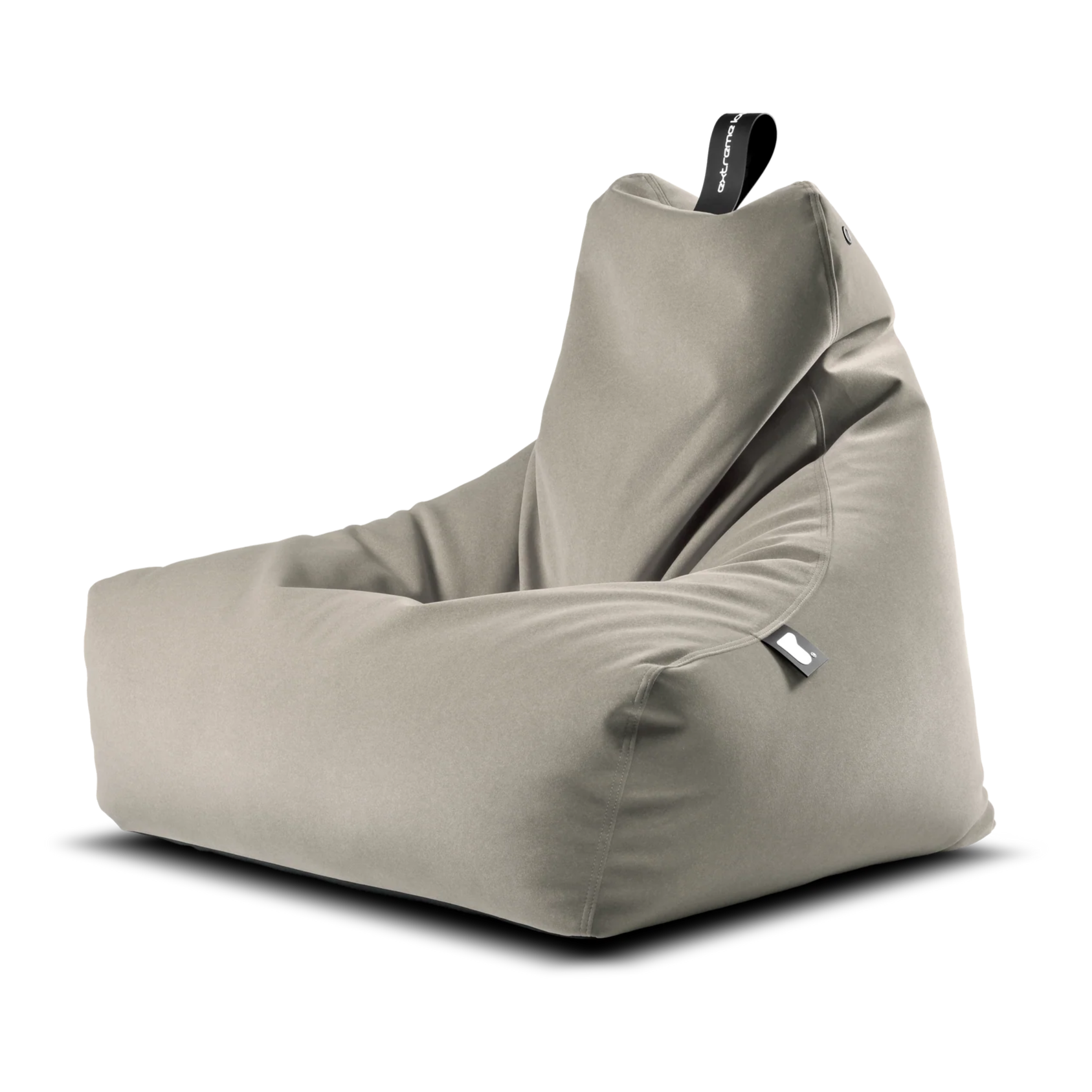 Extreme Lounging Mighty B-Bag Stone Brushed Suede Indoor