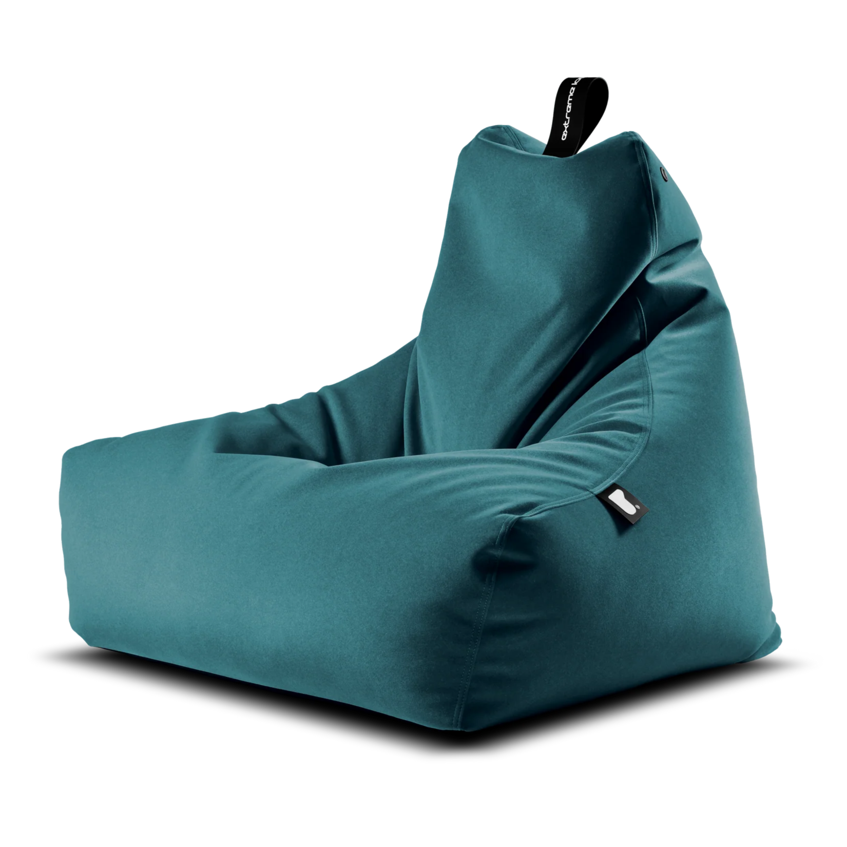 Extreme Lounging Mighty B-Bag Teal Brushed Suede Indoor