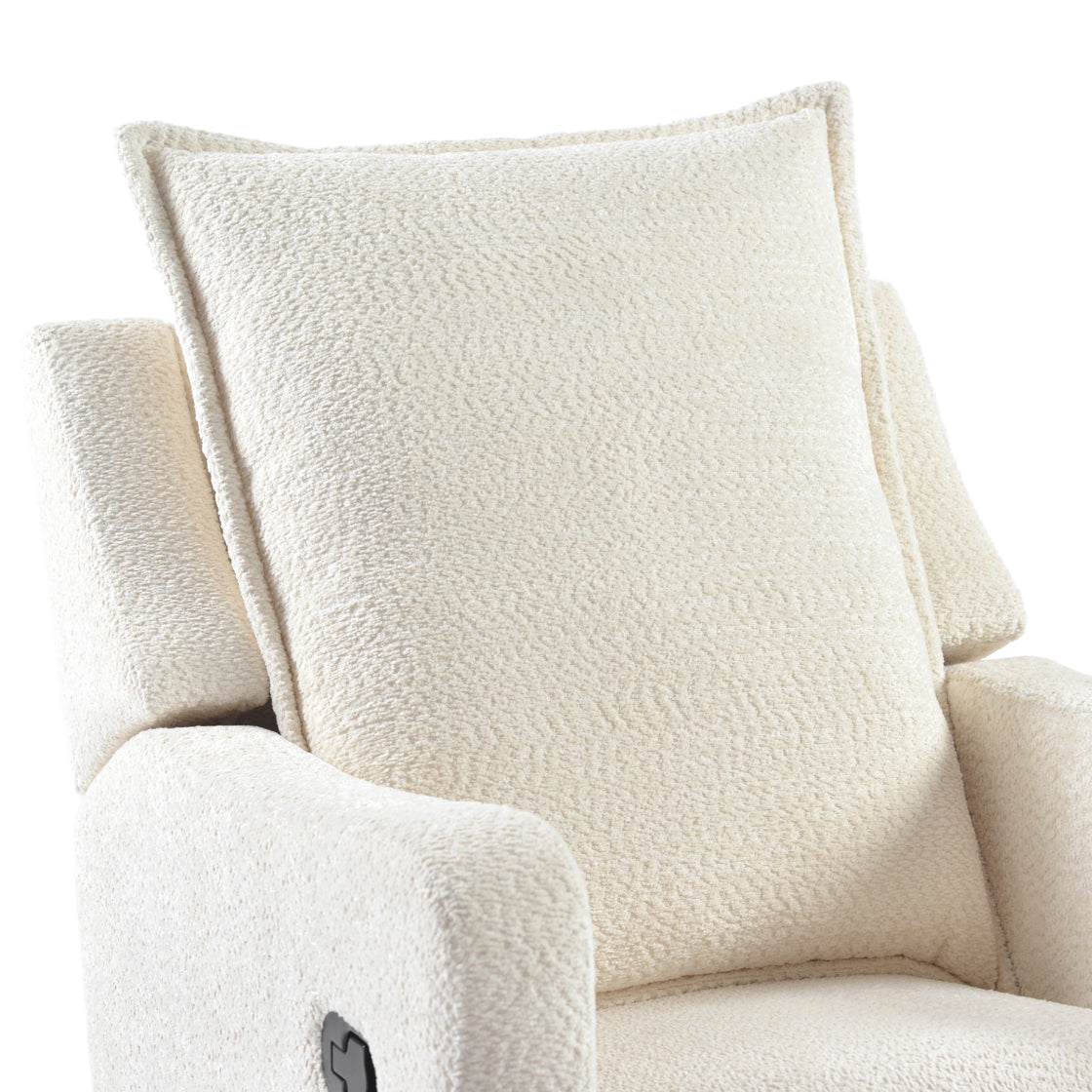 Nestler Nursing Chair Off White Boucle