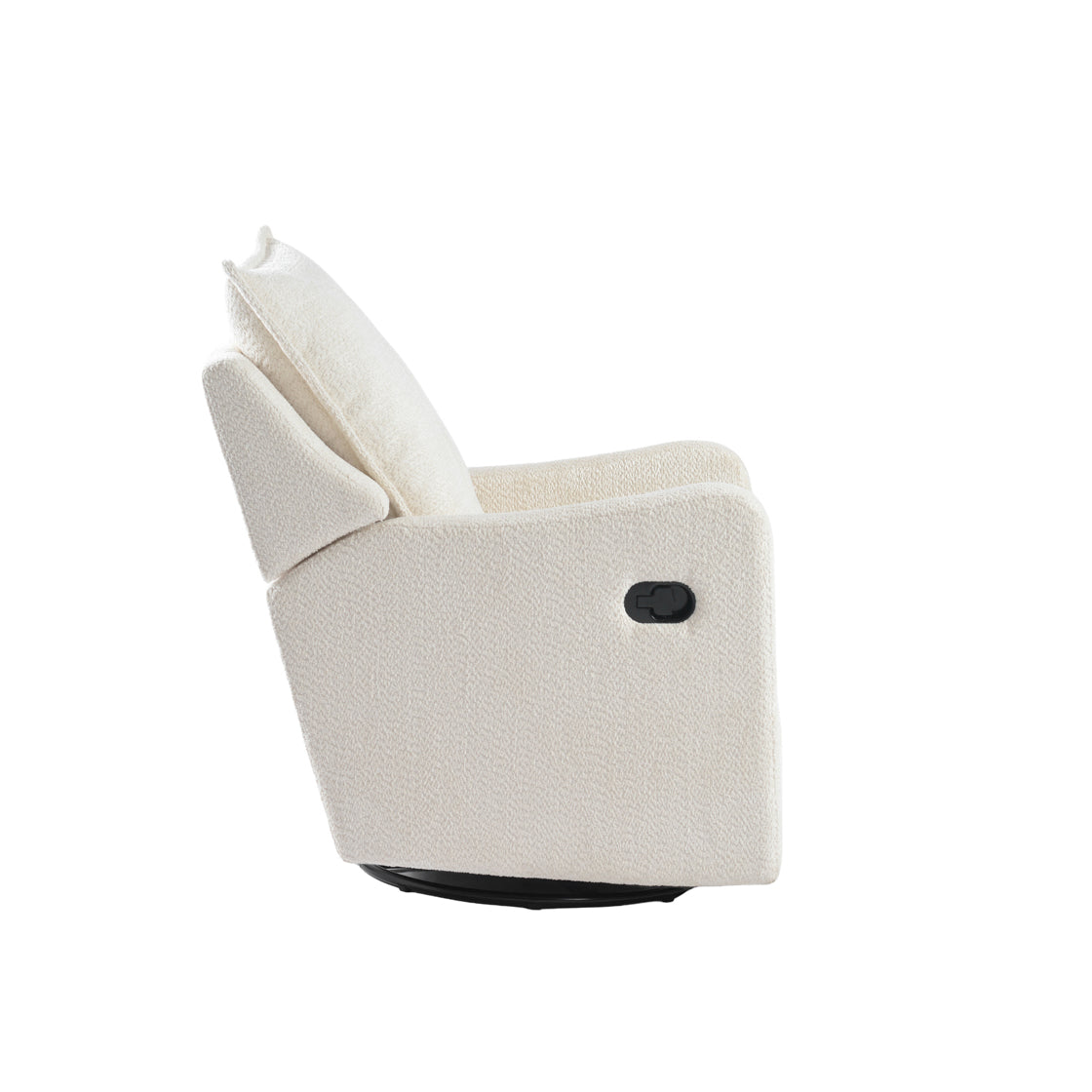 Nestler Nursing Chair Off White Boucle