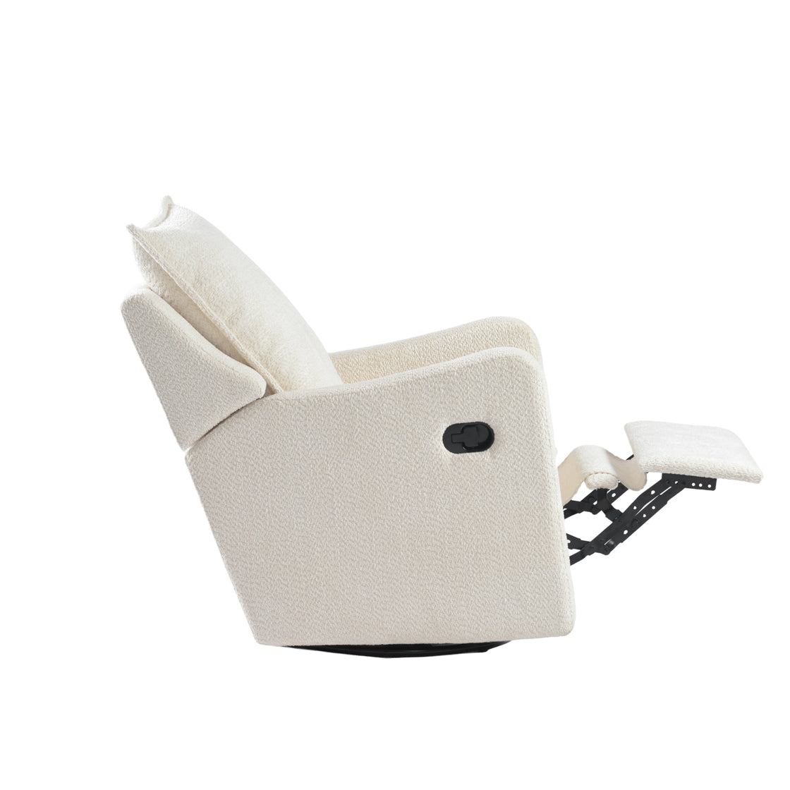 Nestler Nursing Chair Off White Boucle