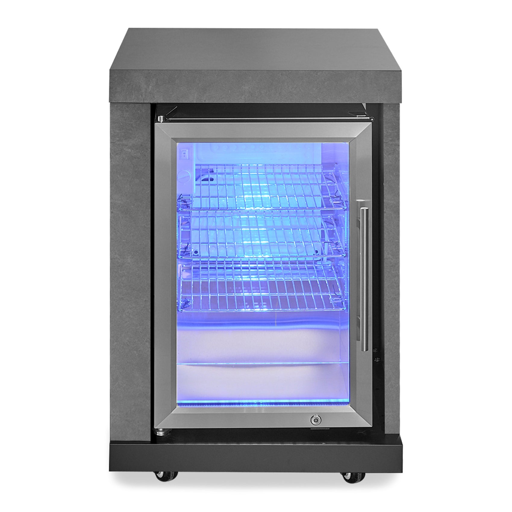 Ember Outdoor Kitchen Left Hand Fridge Modular Unit