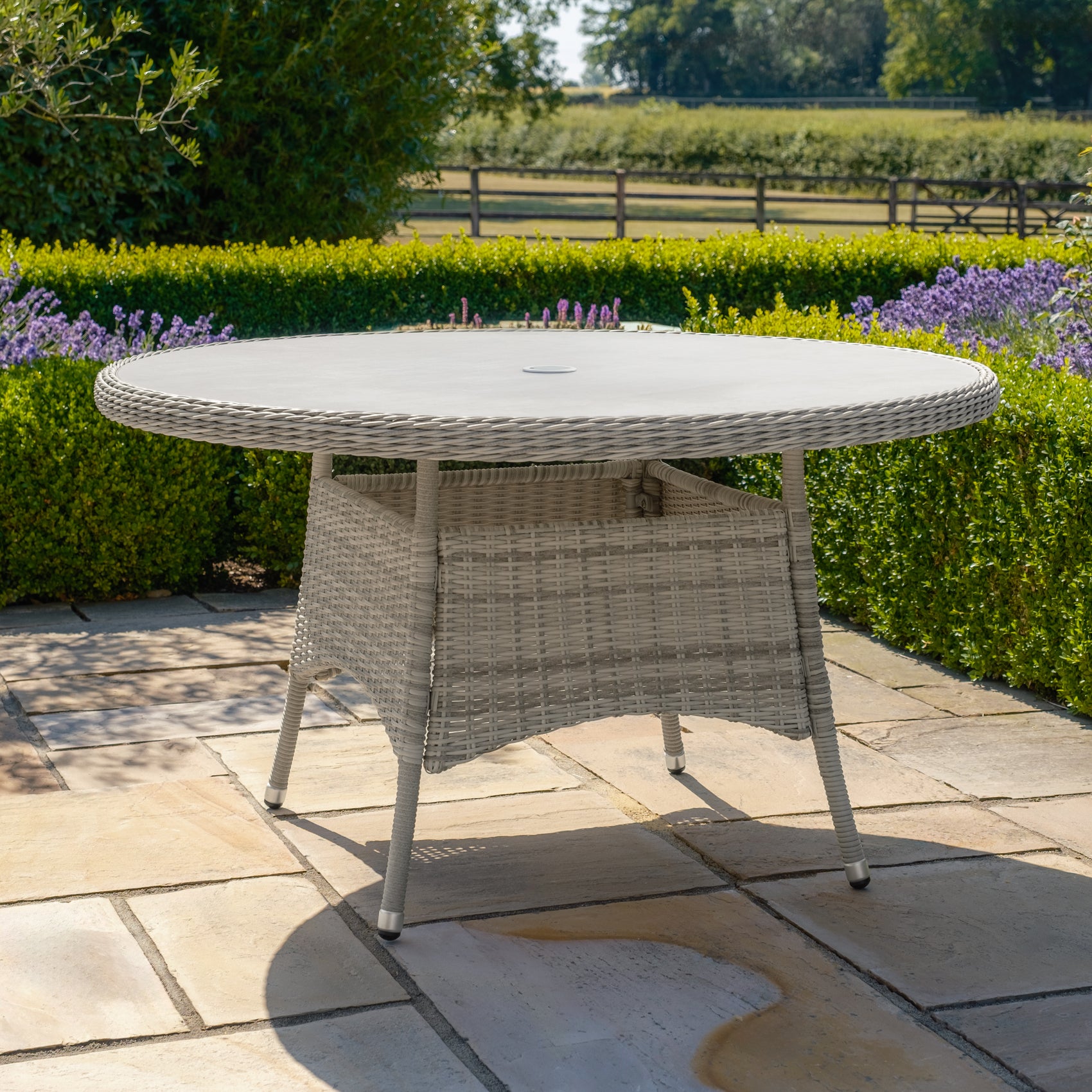 Oxford 150 Round Table - Ceramic Glass