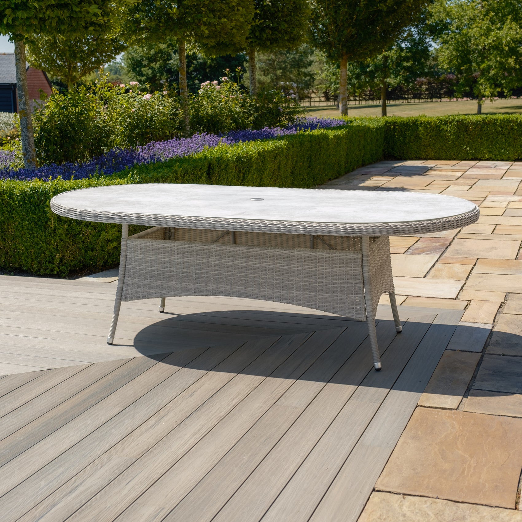Oxford 230 Oval Dining Table - Ceramic Glass