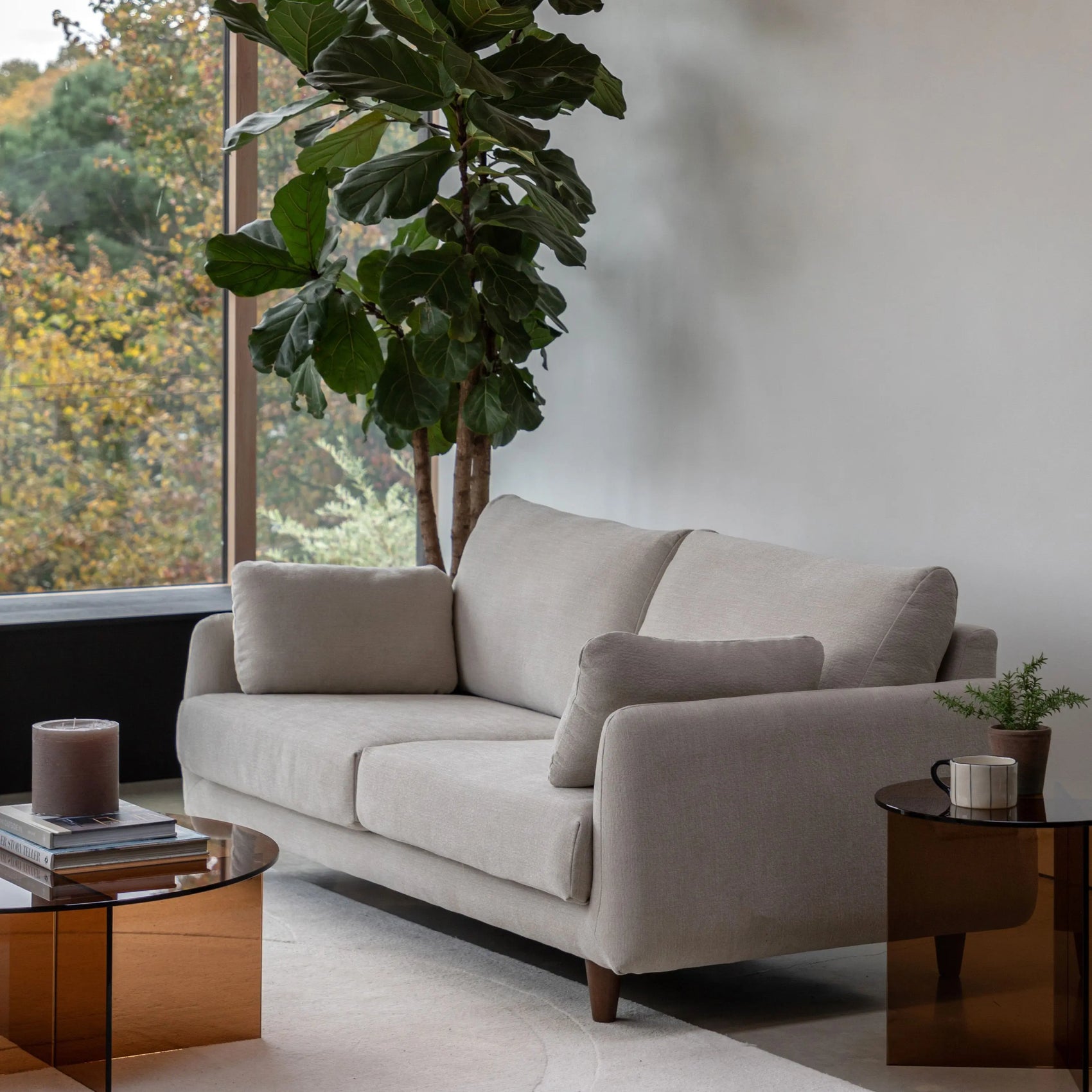 Nashville Willow Magnet 3 Seater Sofa