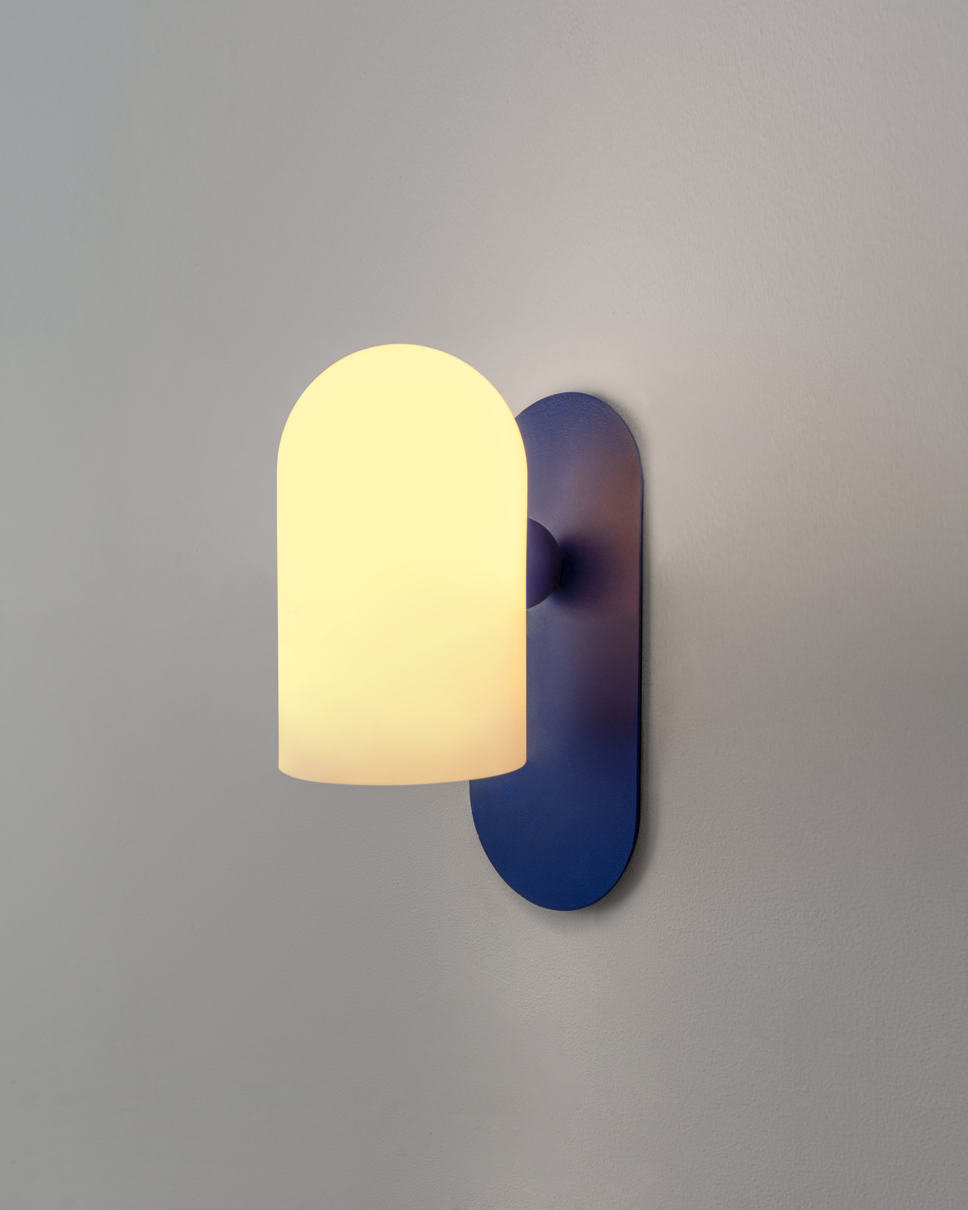 Schwung Odyssey Blue Santorini Wall Light | Small