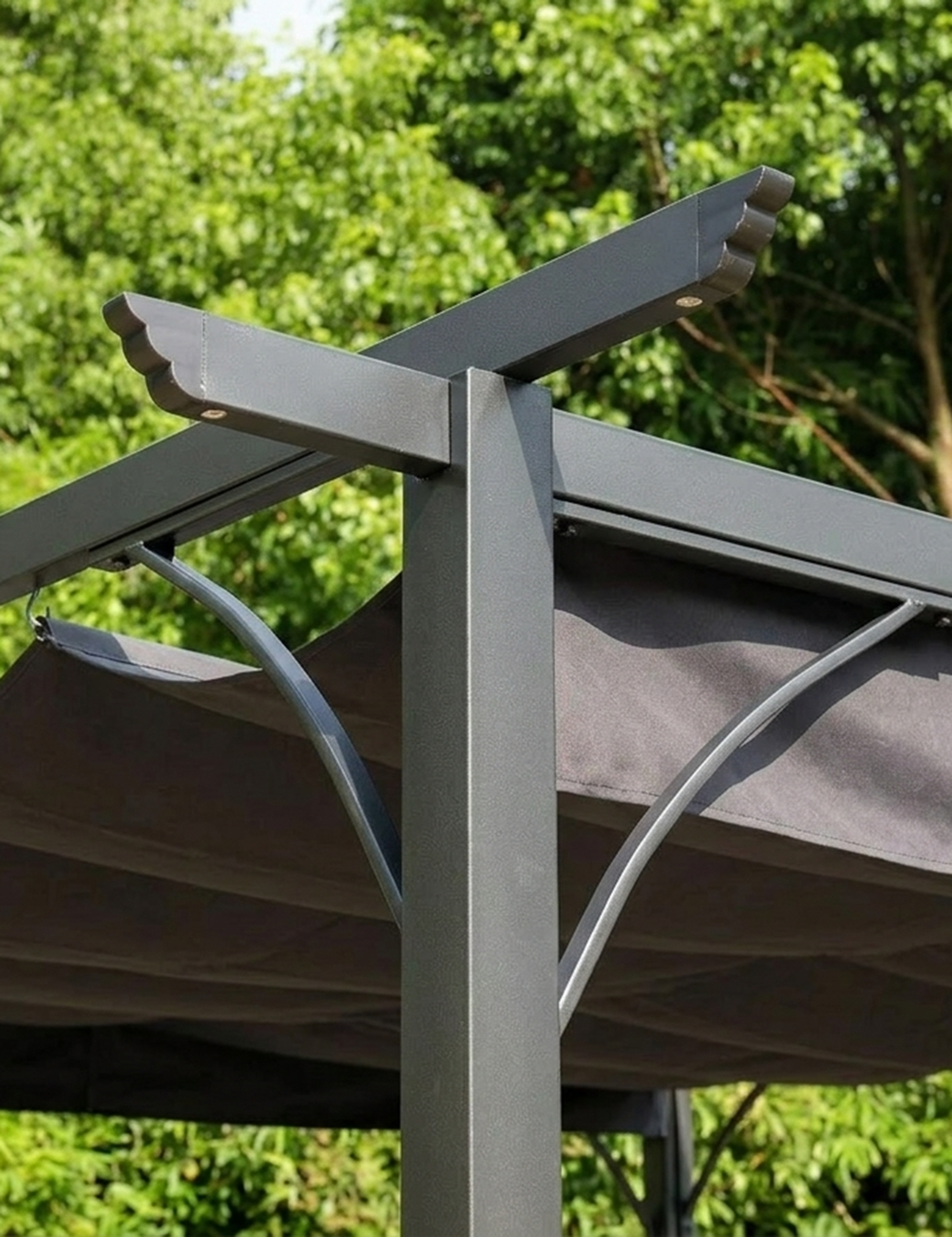 Prague Pergola Gazebo - 3.5m x 3.5m