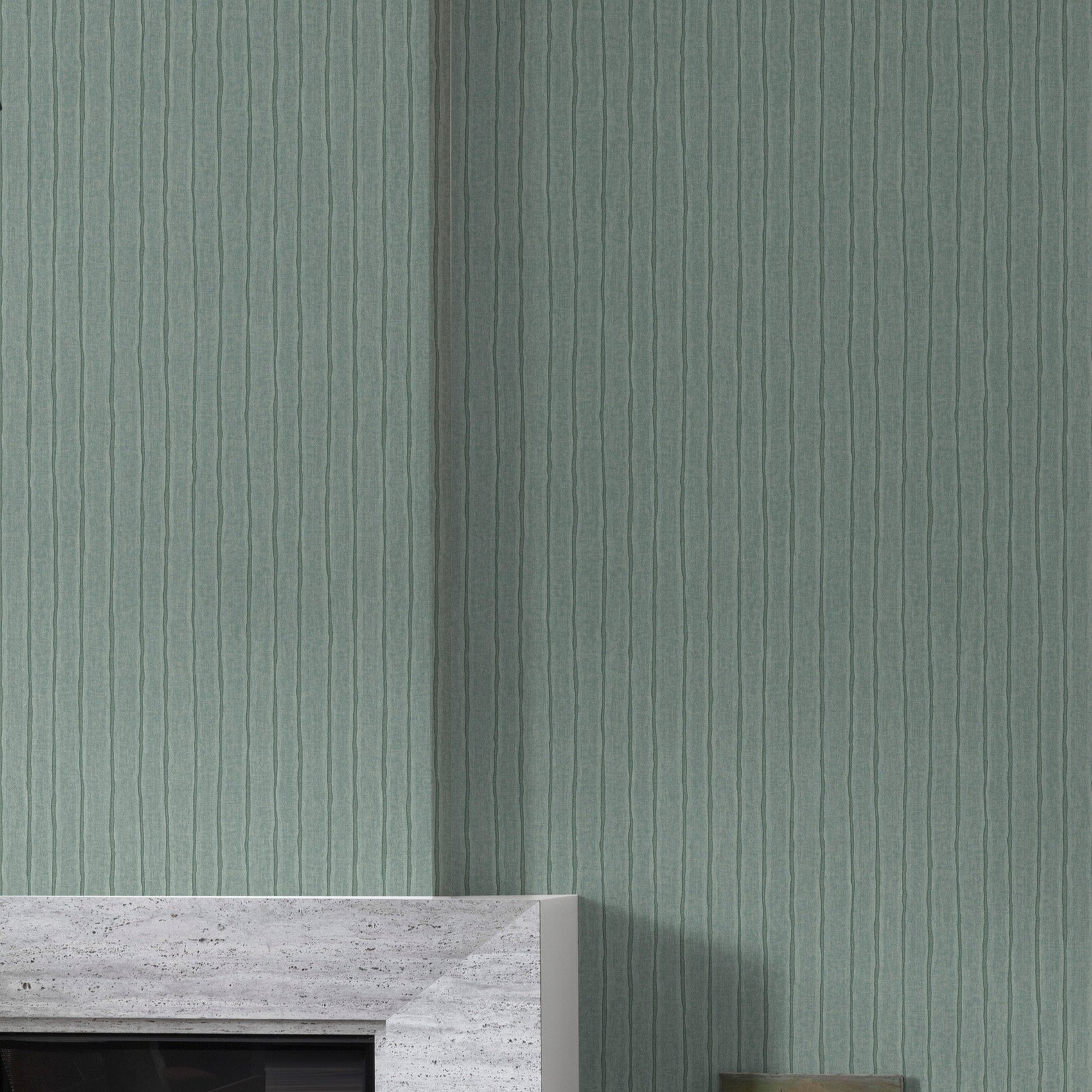 Grandeco Precious Weaves Kalema Teal Wallpaper Roll 10m x 53cm