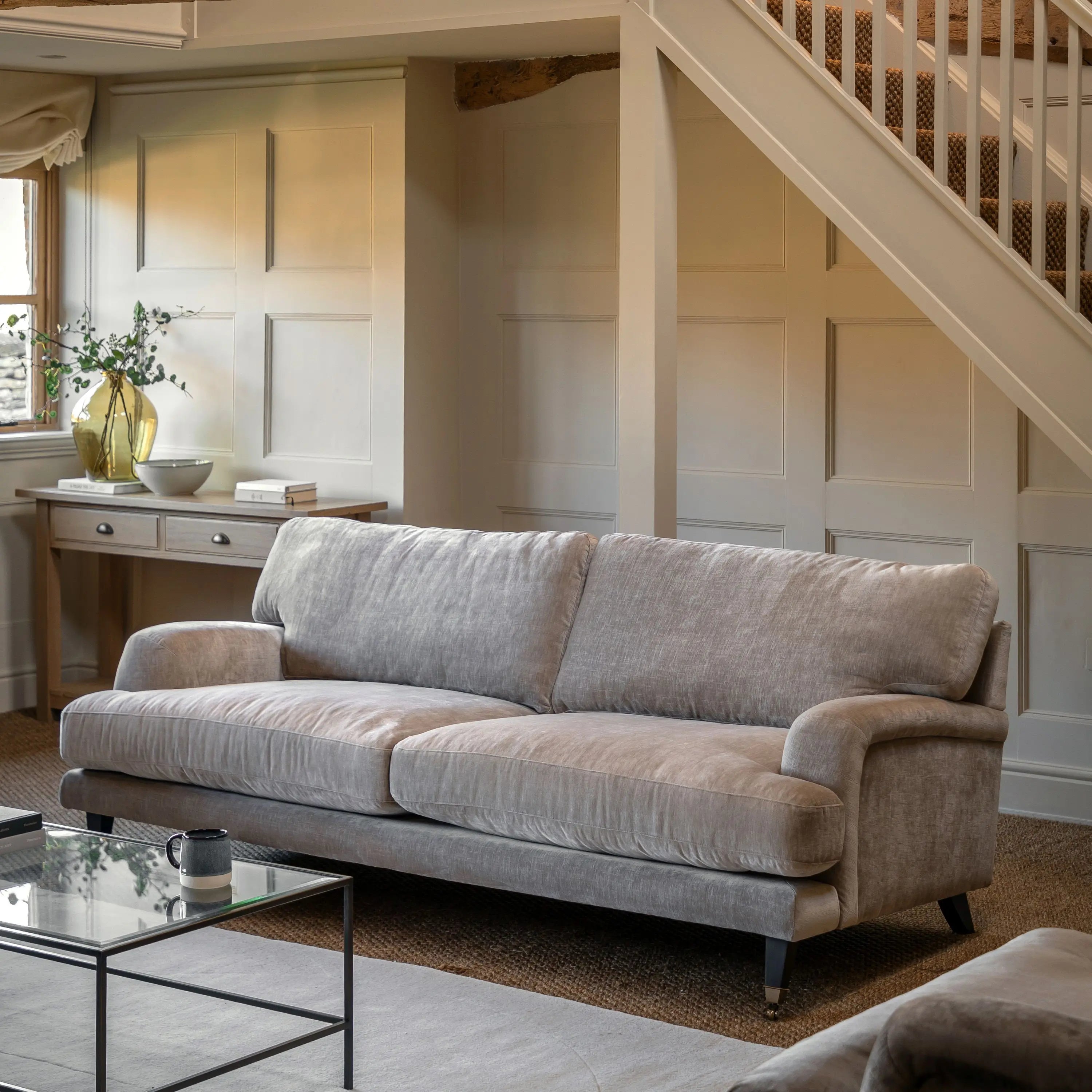Romilly Celine Husk 3 Seater Sofa