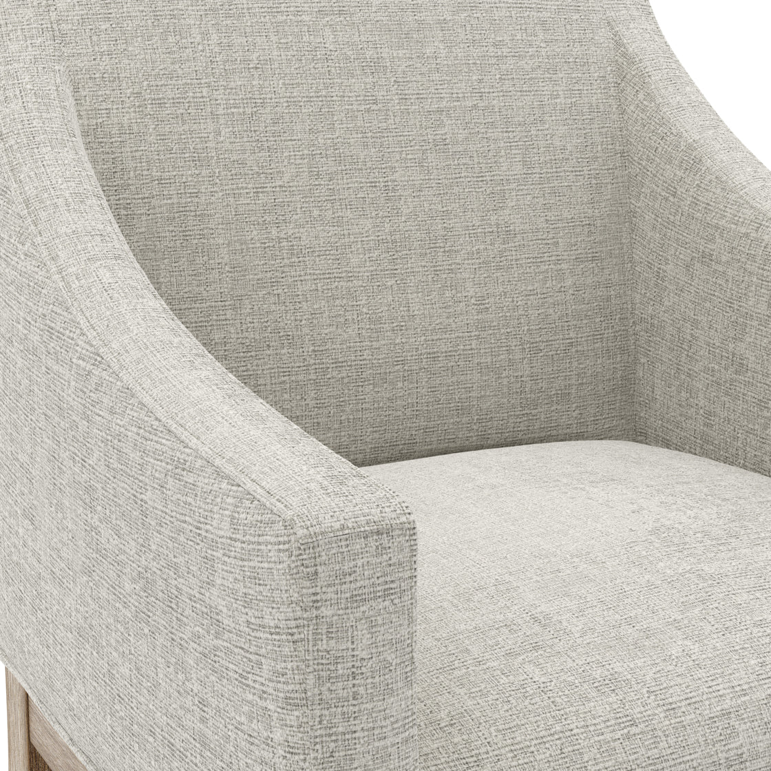 Piper Bisque & Wood Dining Chair
