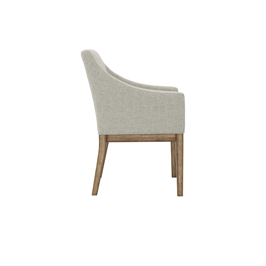 Piper Bisque & Wood Dining Chair