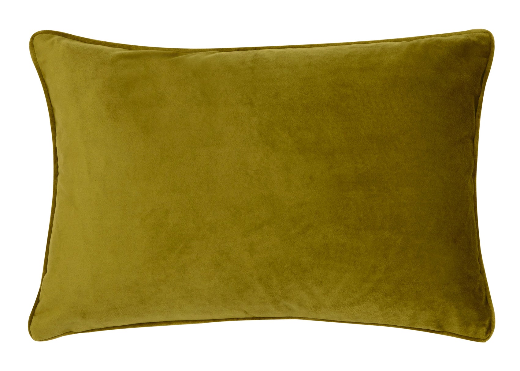 Malini Luxe Matt Velvet Acid Green Rectangle Cushion 30x45