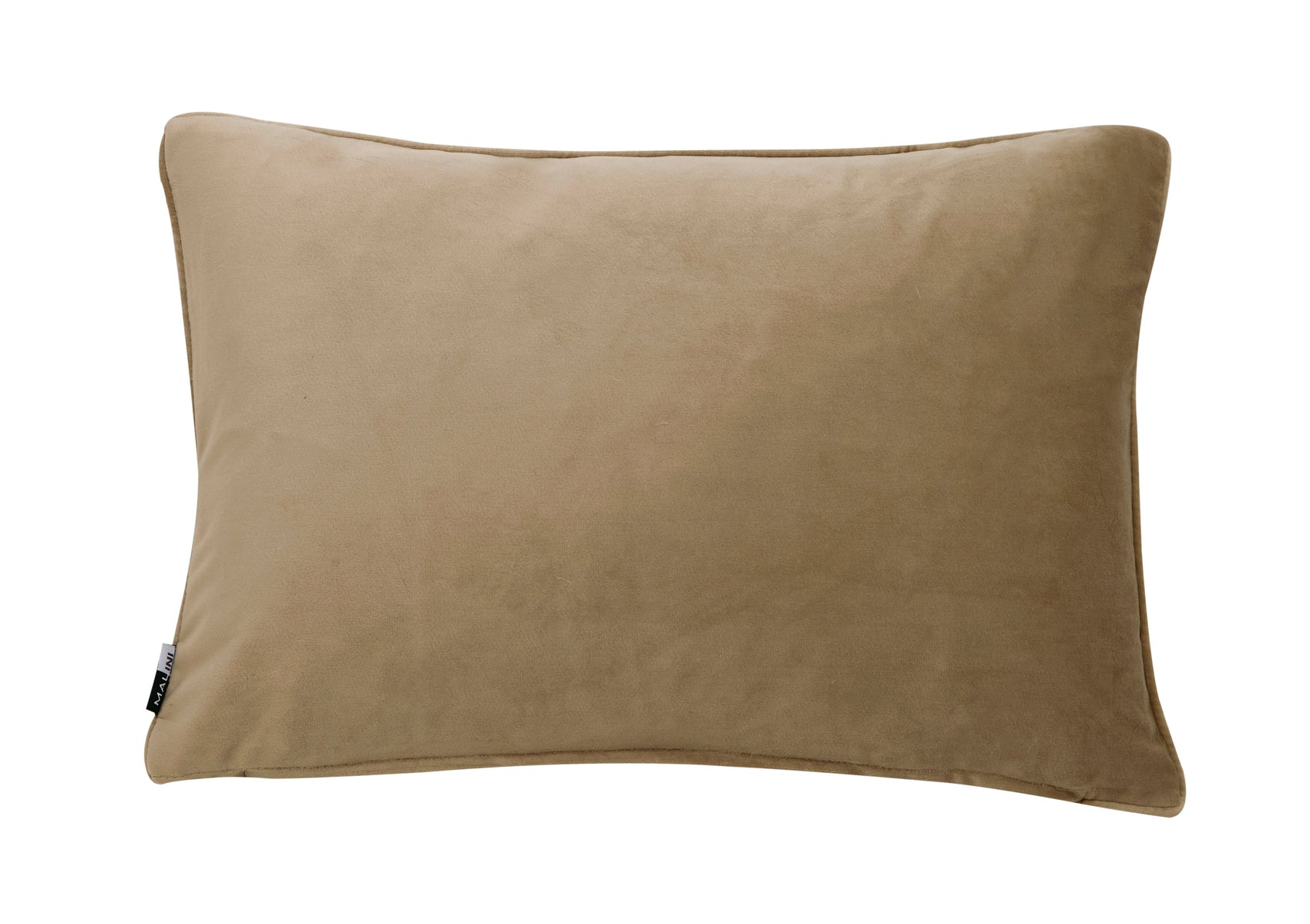 Malini Luxe Matt Velvet Champagne Rectangle Cushion 30x45