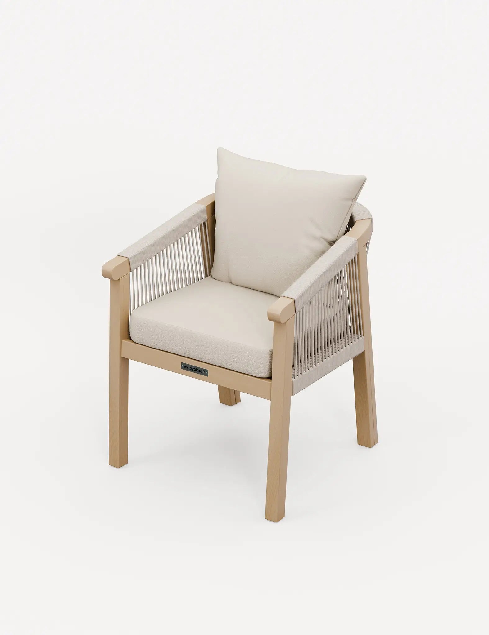 Bella 2 Seater Wood Round Sunray Bistro Dining Set with Bella Dining Chairs