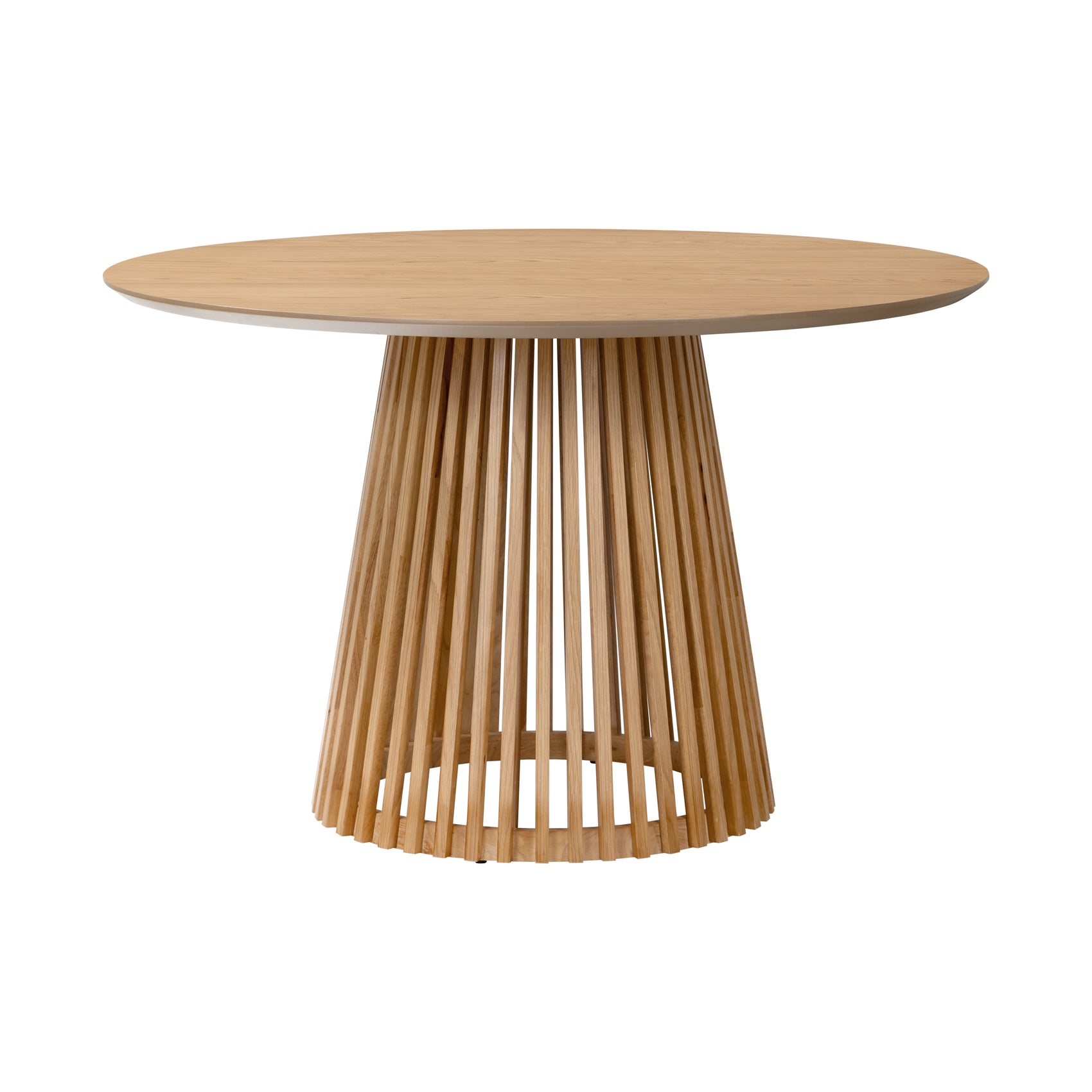 Colton Natural Wood Round Dining Table 120cm