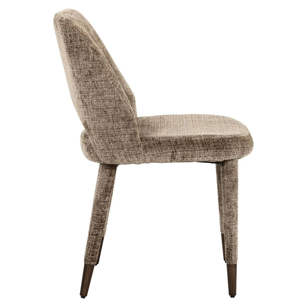 Set Of 2 Richmond Interiors Cecilia Stone Chenille Dining Chair