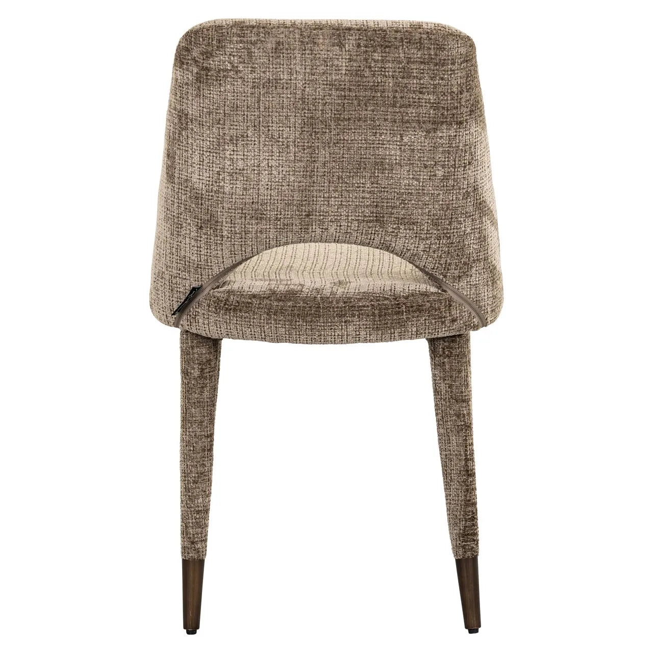 Set Of 2 Richmond Interiors Cecilia Stone Chenille Dining Chair