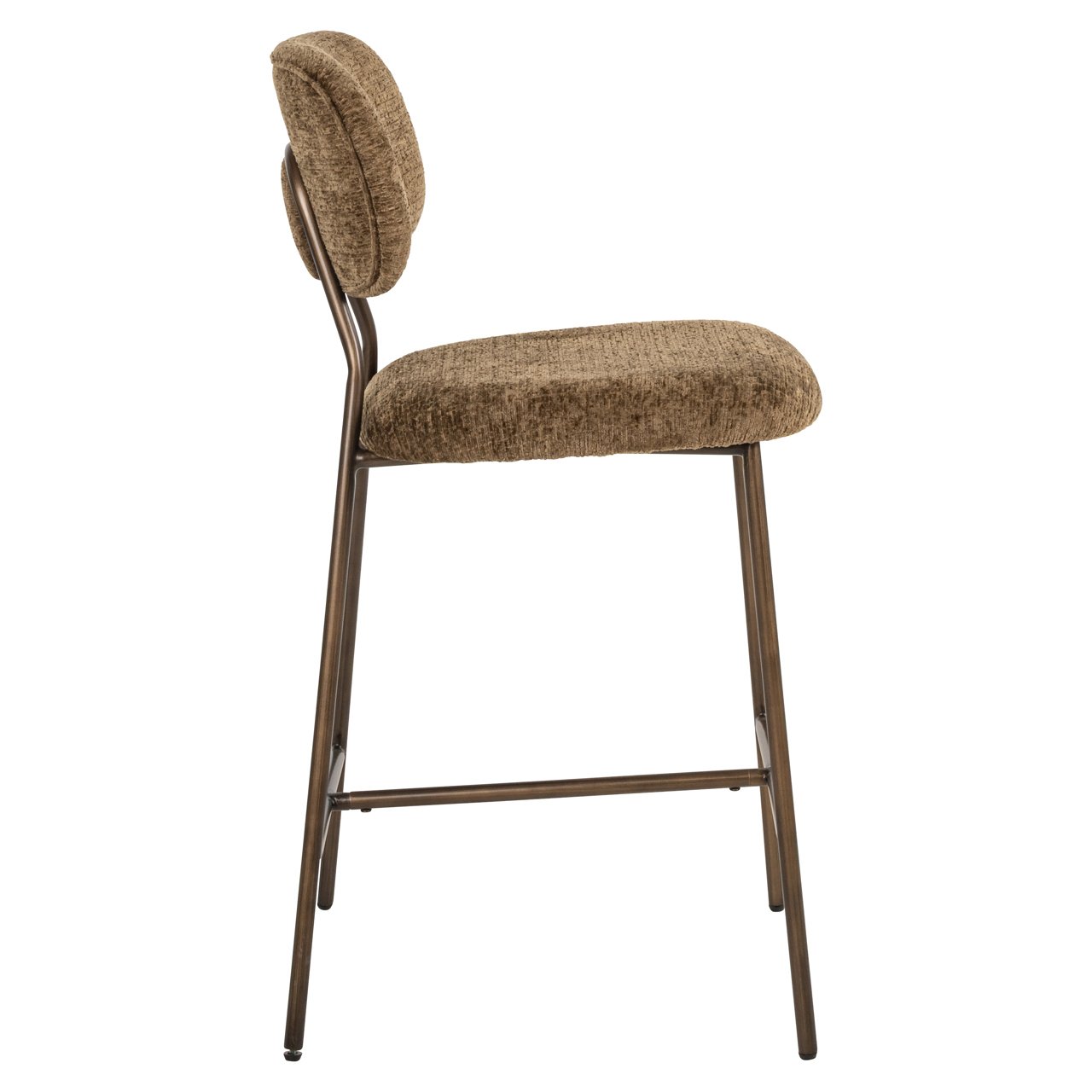 Counter stool Xenia brandy fusion fire retardant (Set of 2)